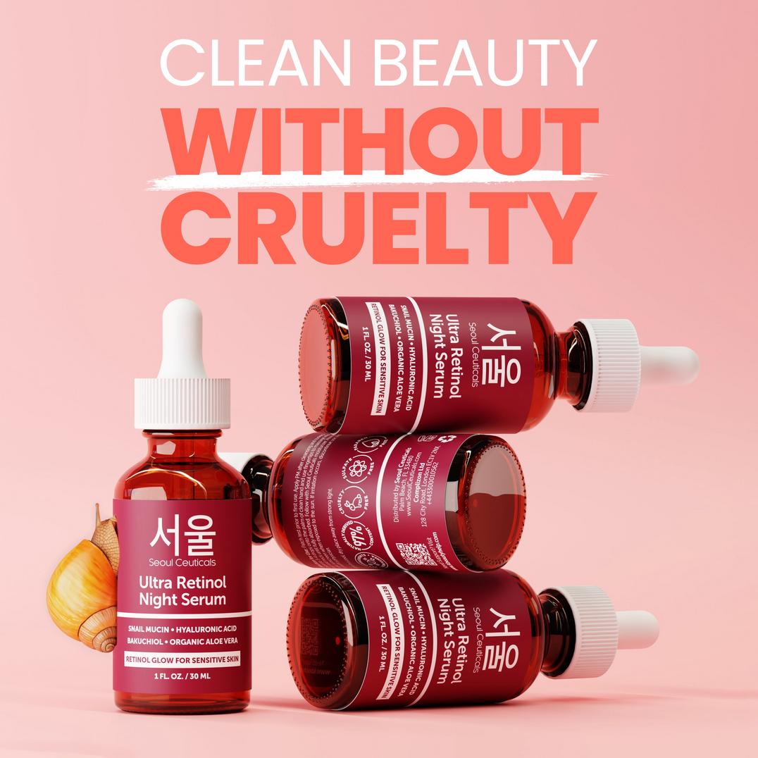 Seoul Ceuticals Korean Skin Care Ultra Retinol Night Serum