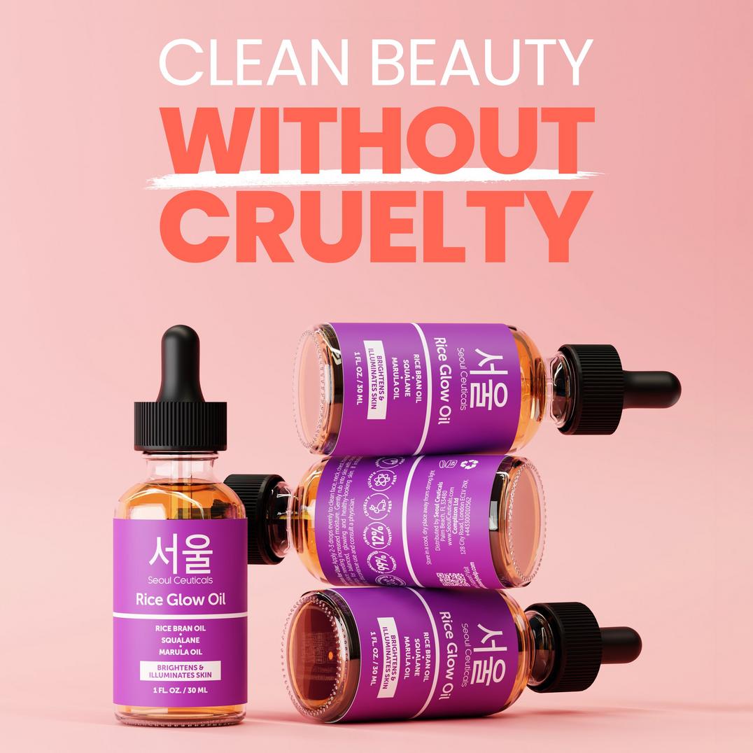 Seoul Ceuticals Korean Skin Care Rice Glow Oil