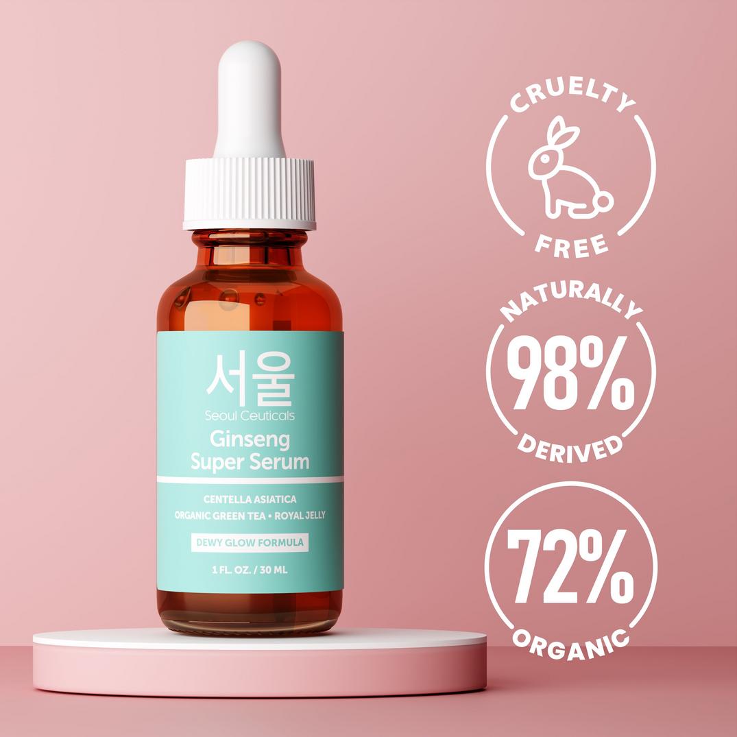 Seoul Ceuticals Korean Skin Care Ginseng Super Serum
