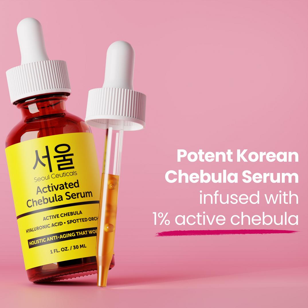 Seoul Ceuticals Korean Skin Care Activated Chebula Serum
