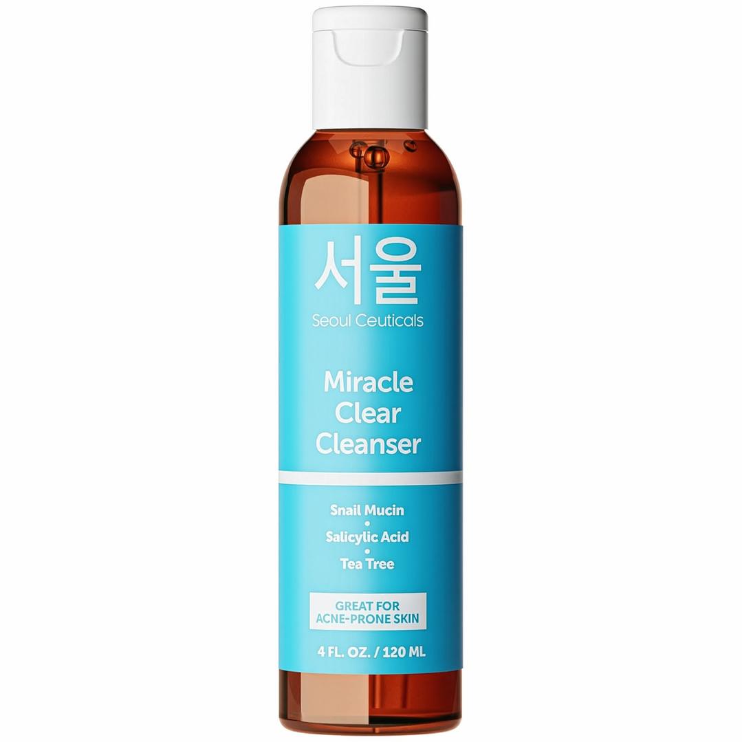 Seoul Ceuticals Korean Skin Care Miracle Clear Cleanser