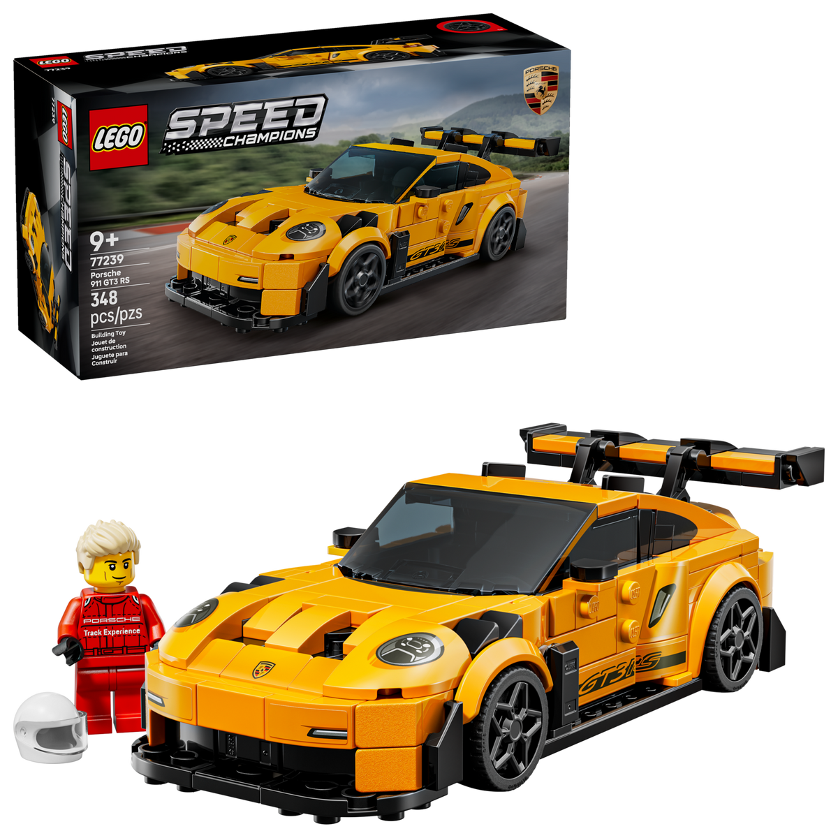 LEGO Porsche 911 GT3 RS Super Car, front