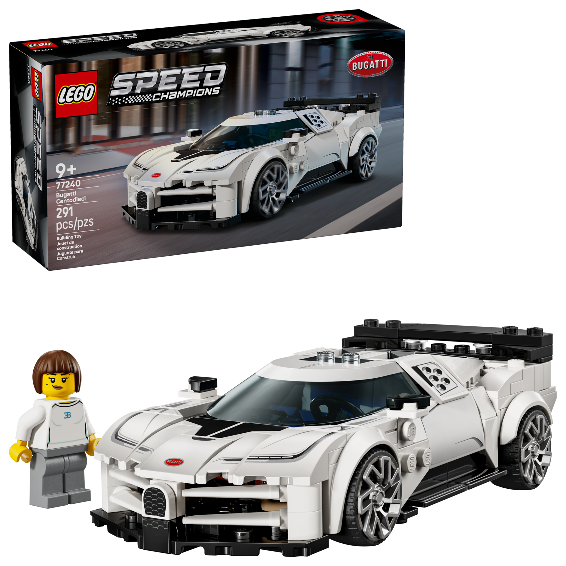 Lego Bugatti Centodieci Hyper Sports Car