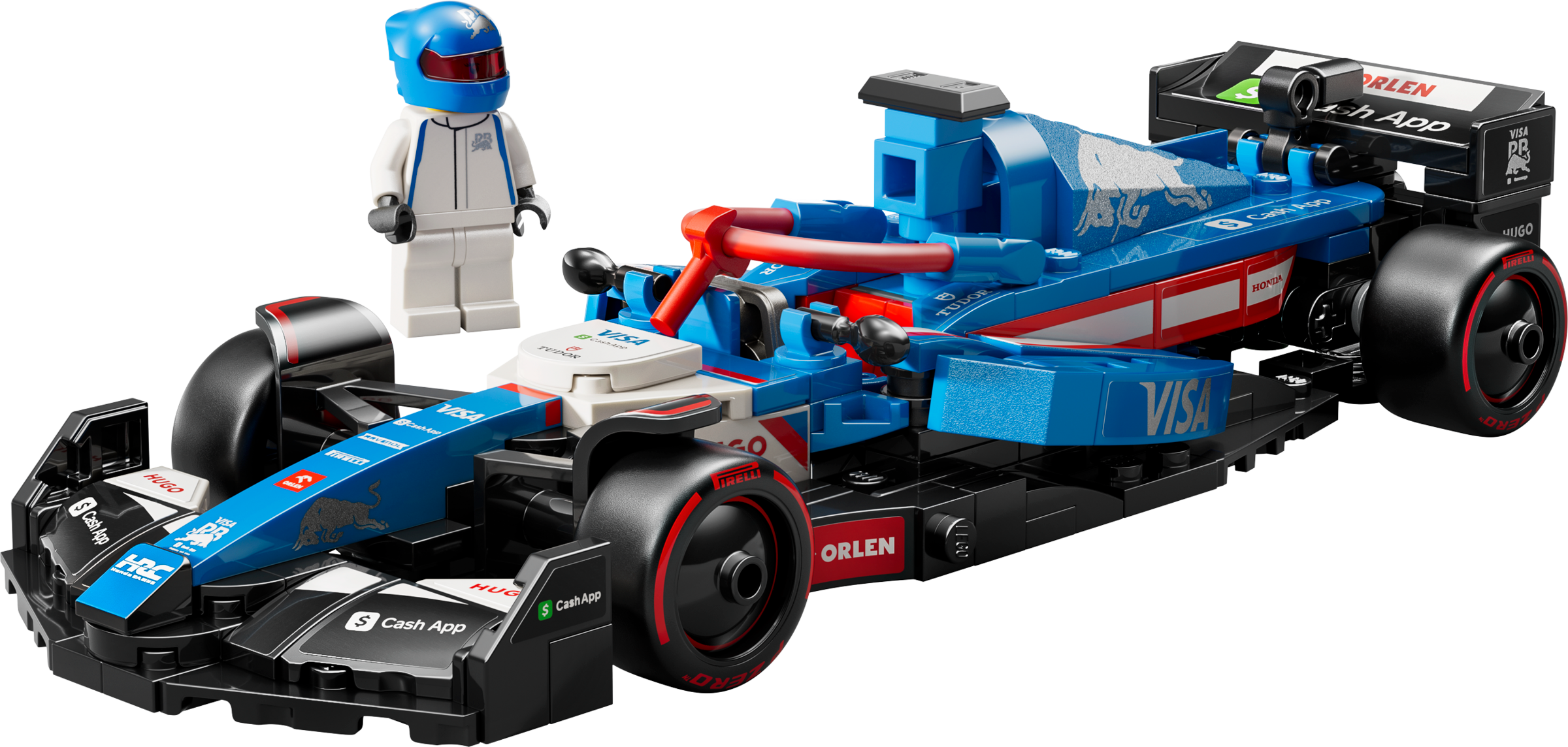 Lego Visa Cash App RB VCARB 01 F1 Race Car
