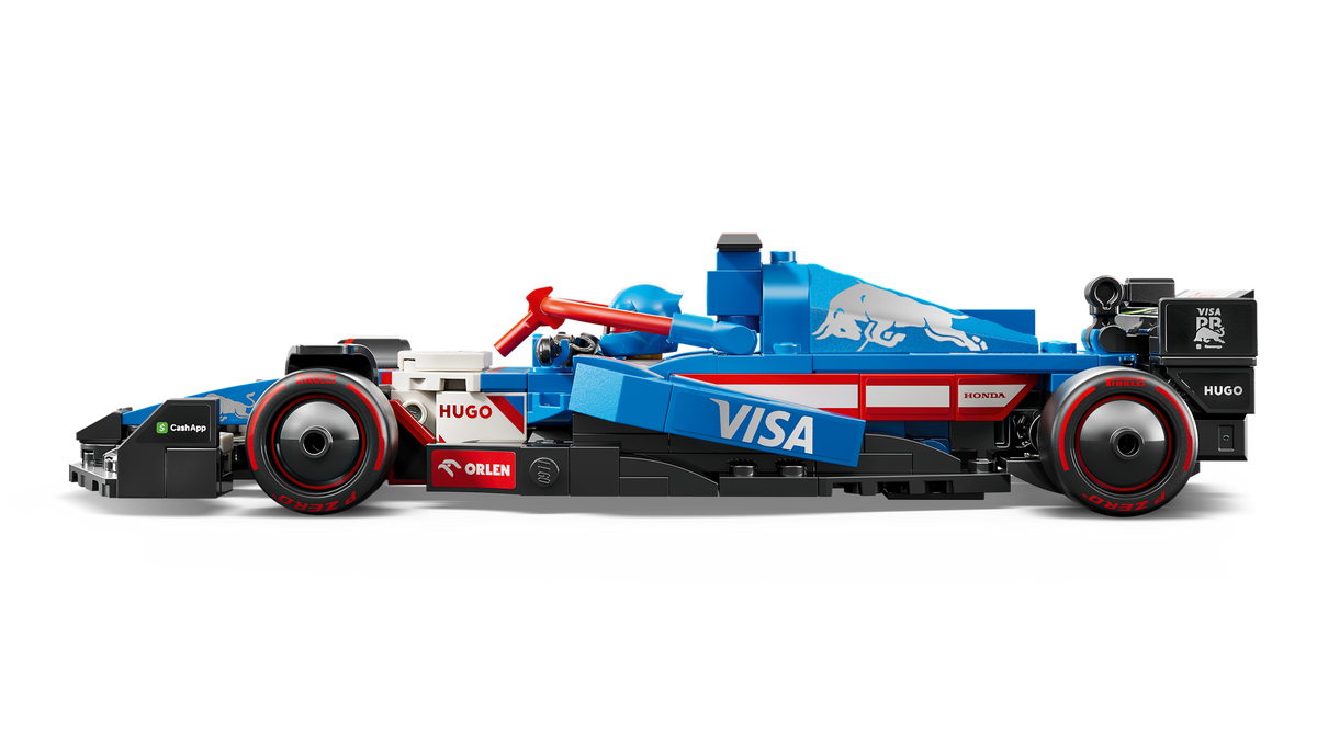 Lego Visa Cash App RB VCARB 01 F1 Race Car