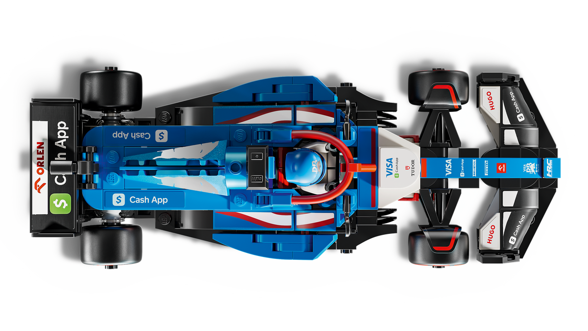 Lego Visa Cash App RB VCARB 01 F1 Race Car