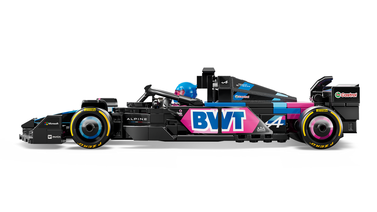 Lego BWT Alpine F1 Team A524 Race Car