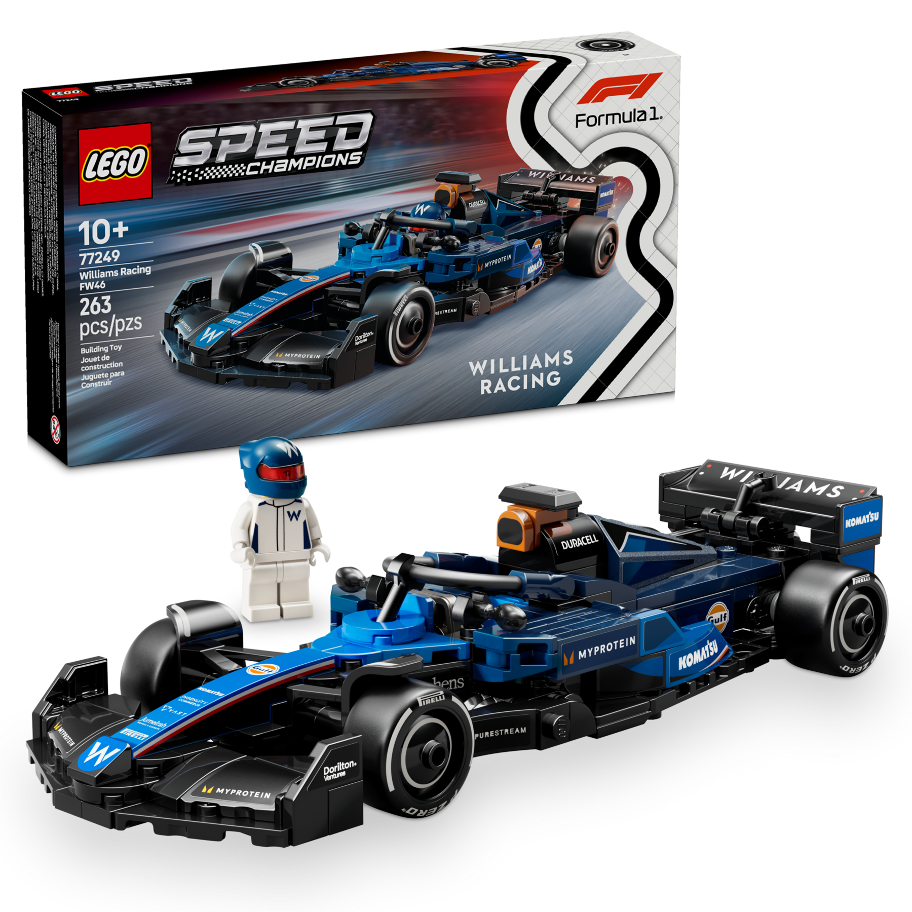 Lego Williams Racing FW46 F1 Race Car