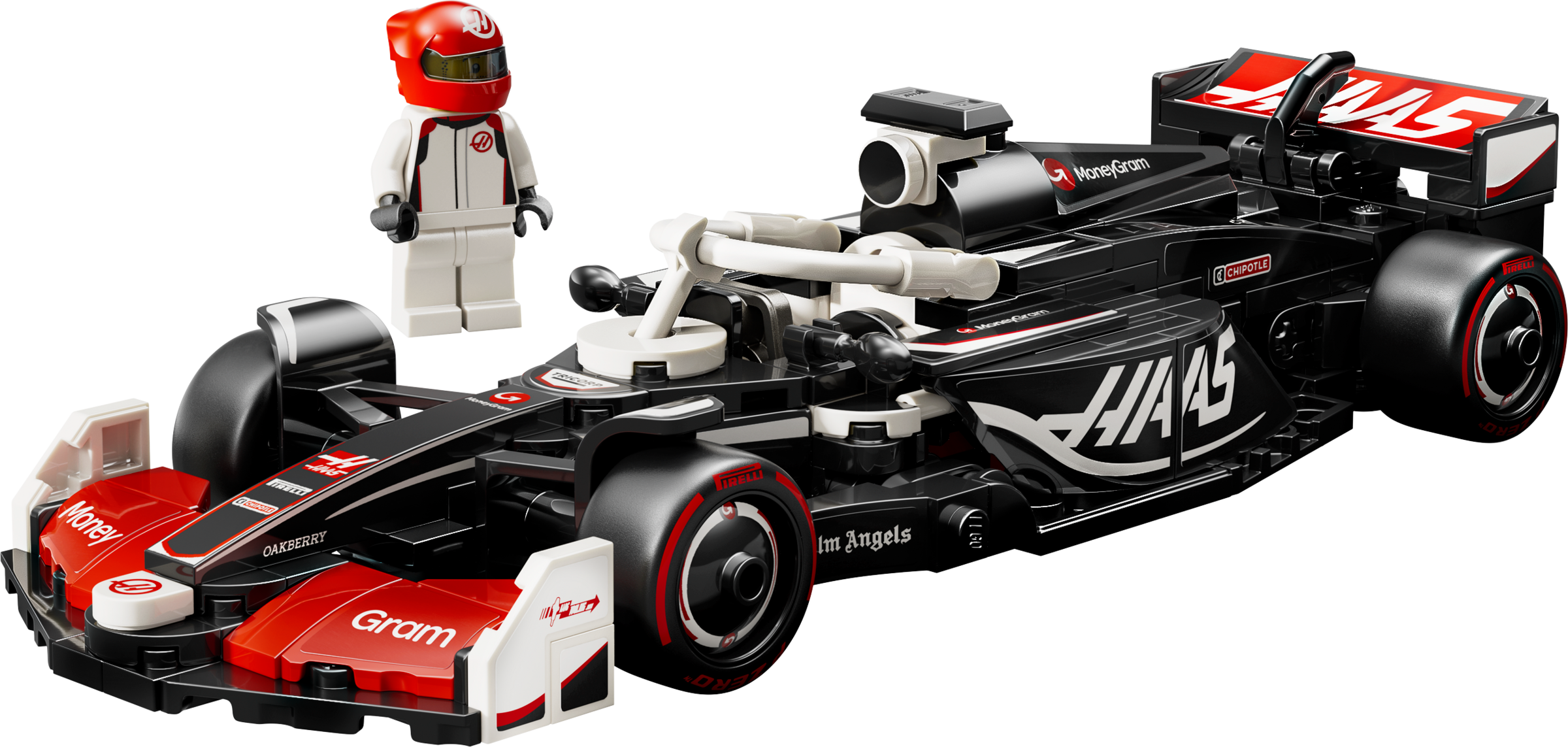 Lego MoneyGram Haas F1 Team VF24 Race Car