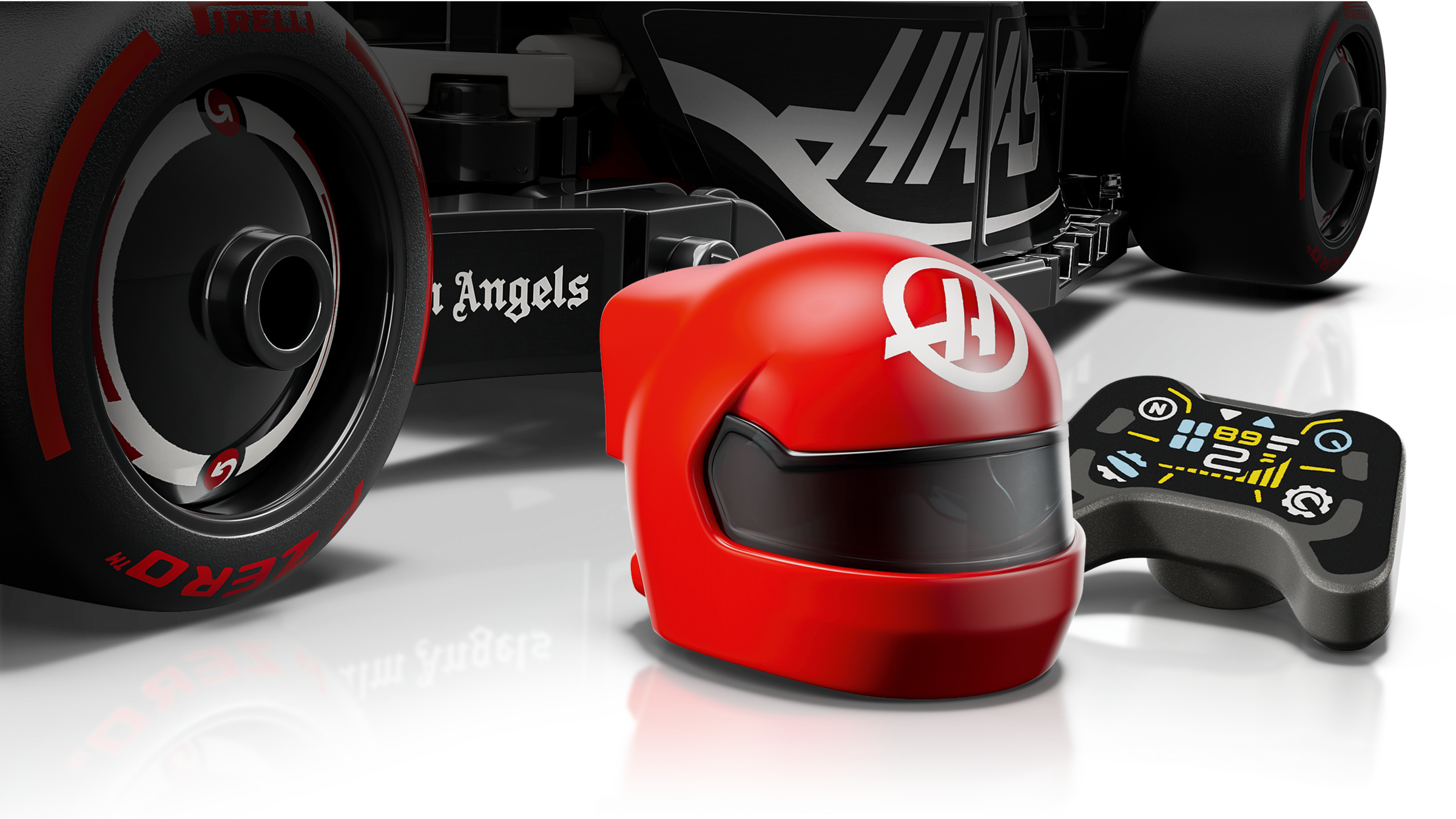 Lego MoneyGram Haas F1 Team VF24 Race Car