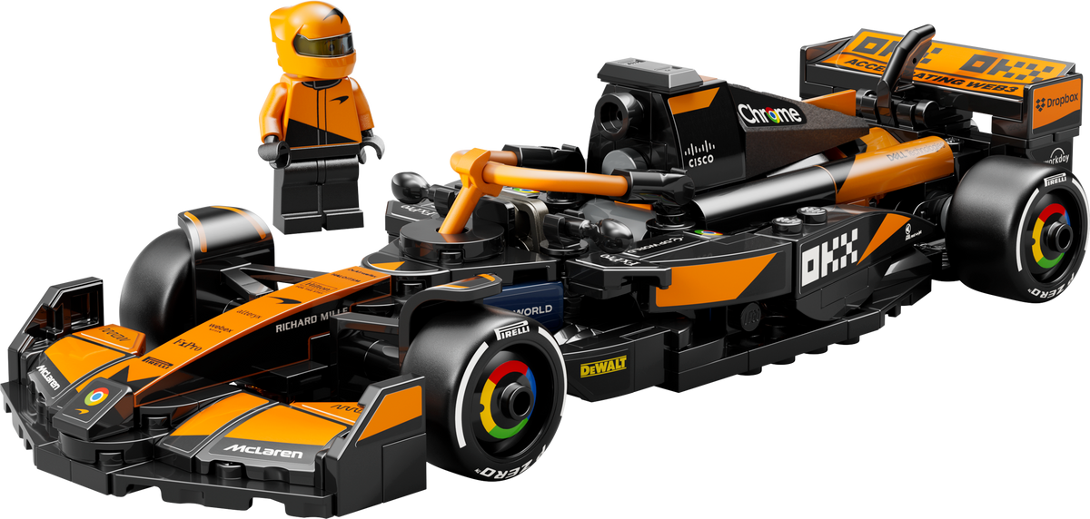 LEGO McLaren F1 Team MCL38 Race Car, side