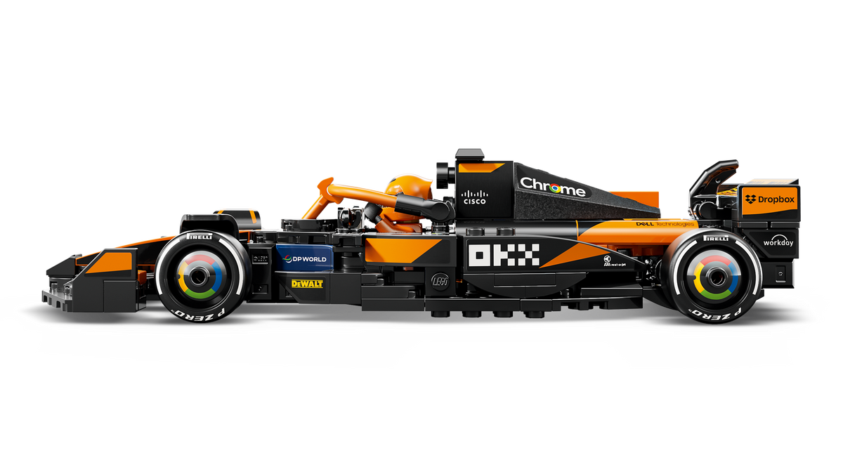 LEGO McLaren F1 Team MCL38 Race Car, back