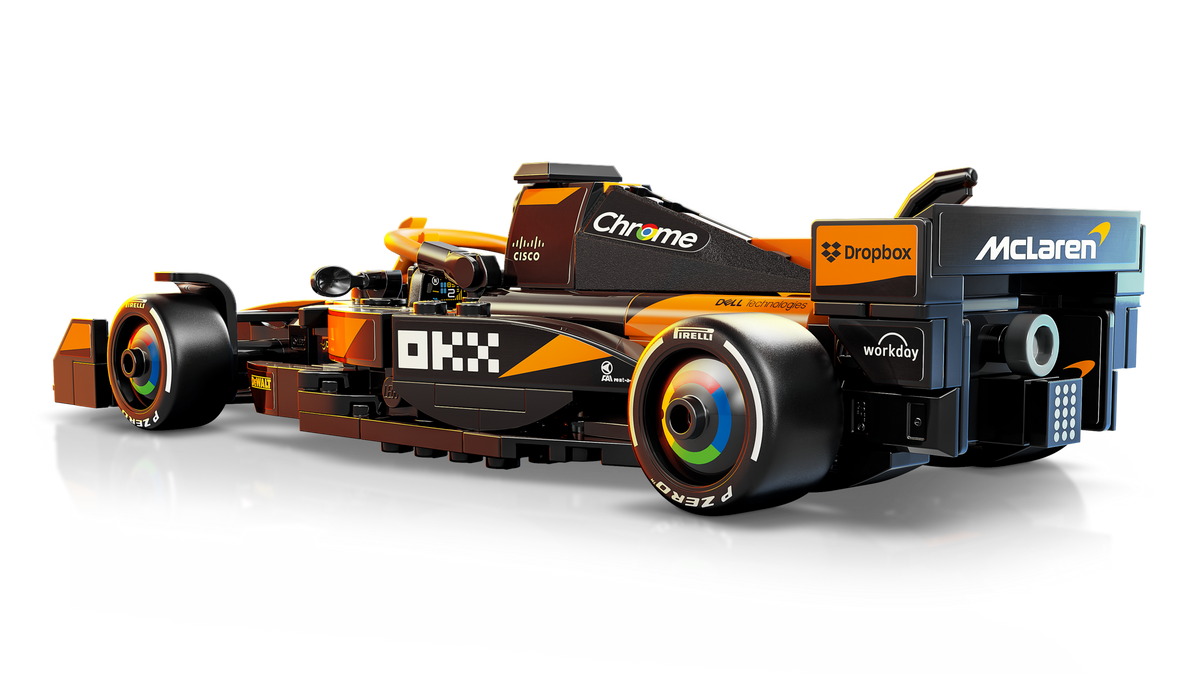 LEGO McLaren F1 Team MCL38 Race Car, detail