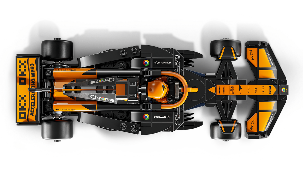 LEGO McLaren F1 Team MCL38 Race Car, packaging