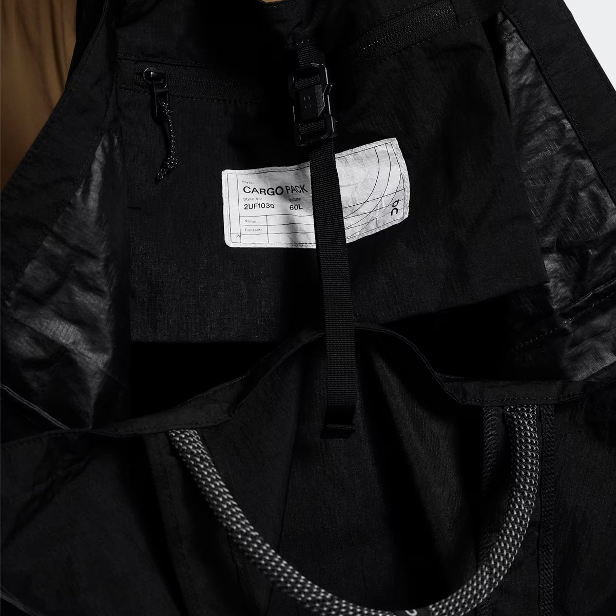 On Cargo Pack 60L Black