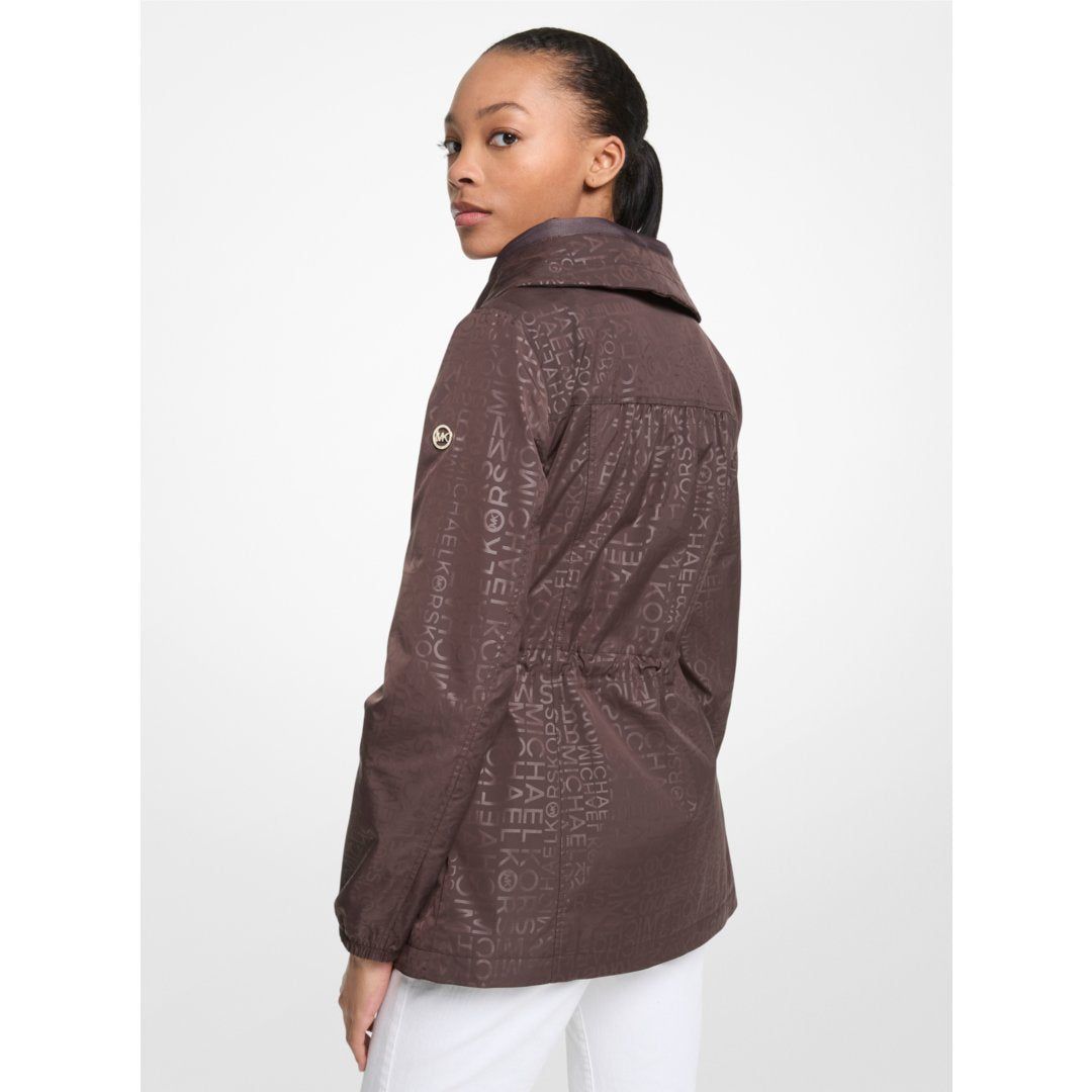 Michael Kors Logo Anorak CHOCOLATE