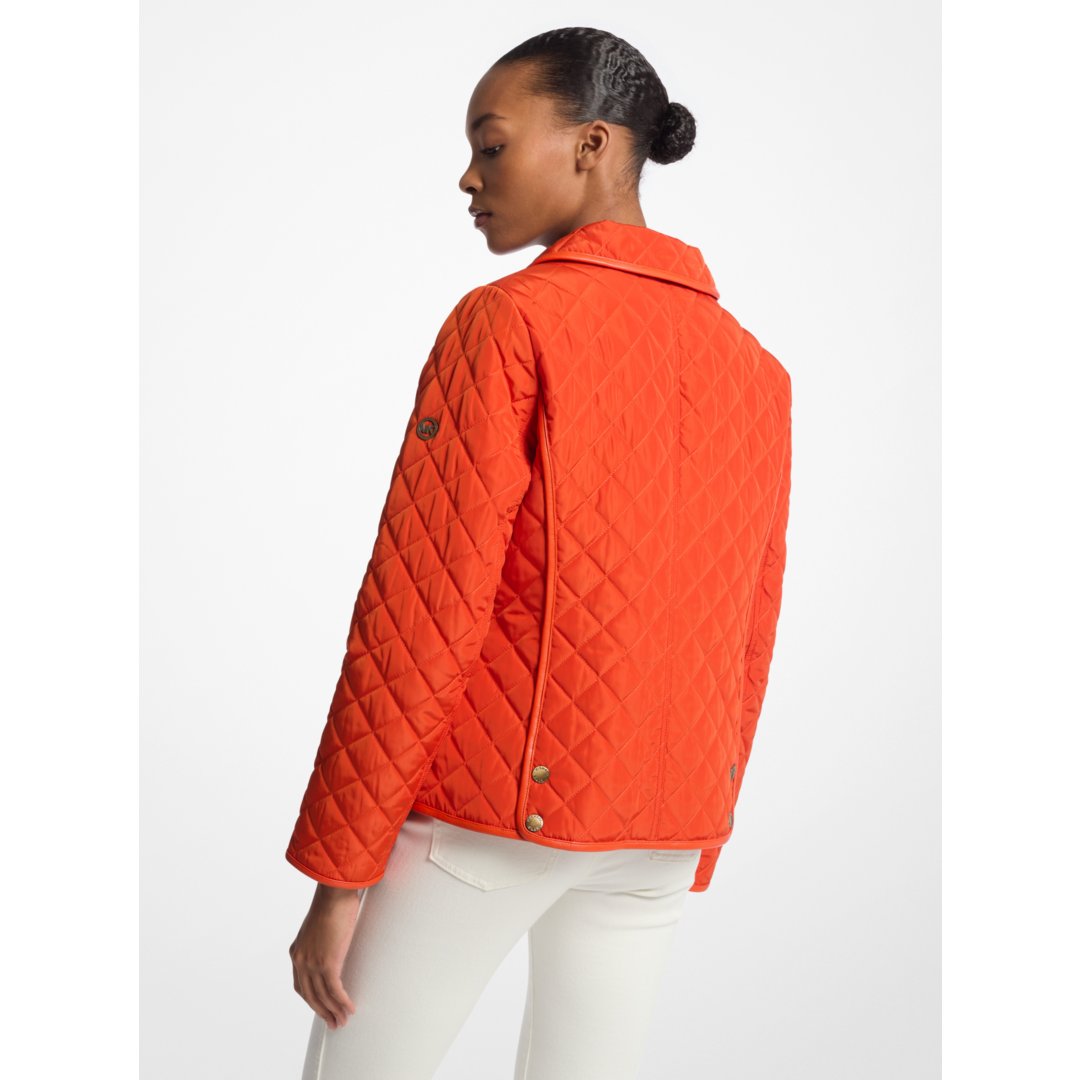 Michael Kors Quilted Jacket RED CLAY