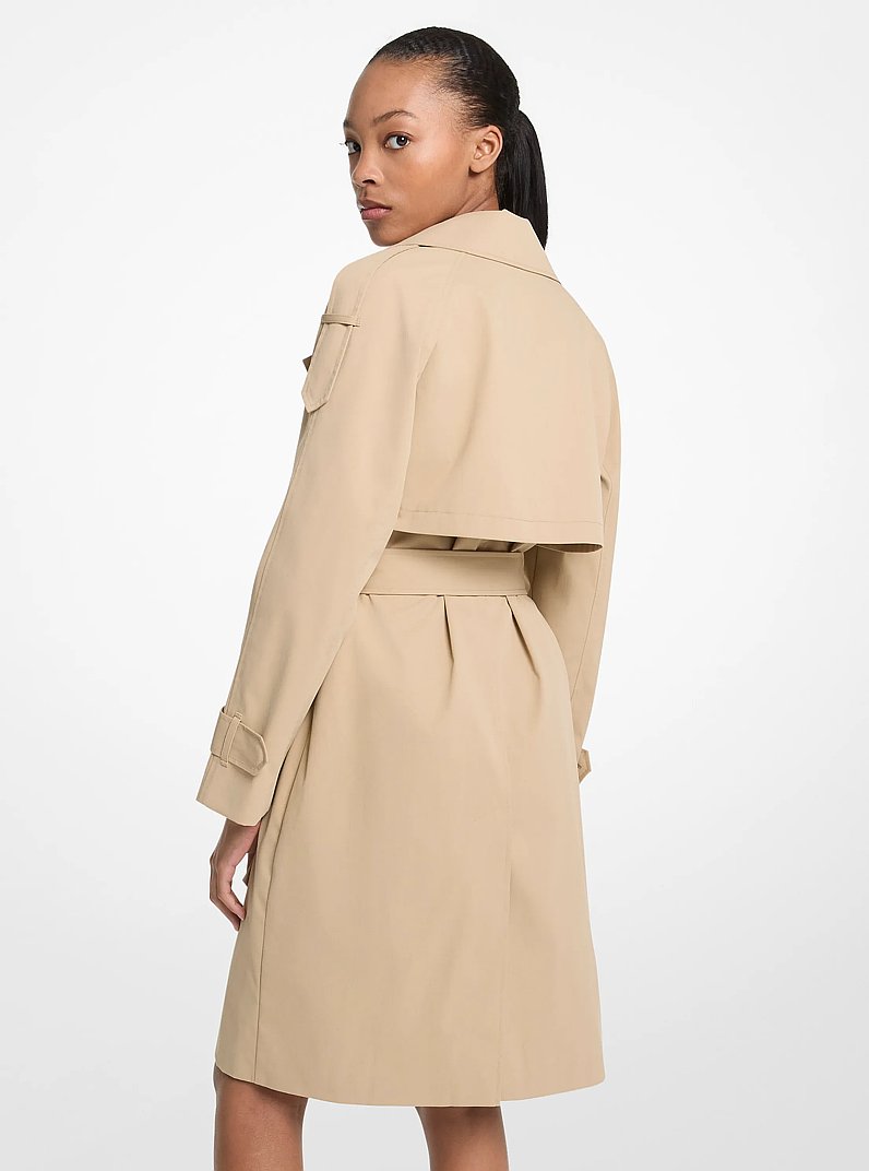Michael Kors Belted Trench Coat KHAKI
