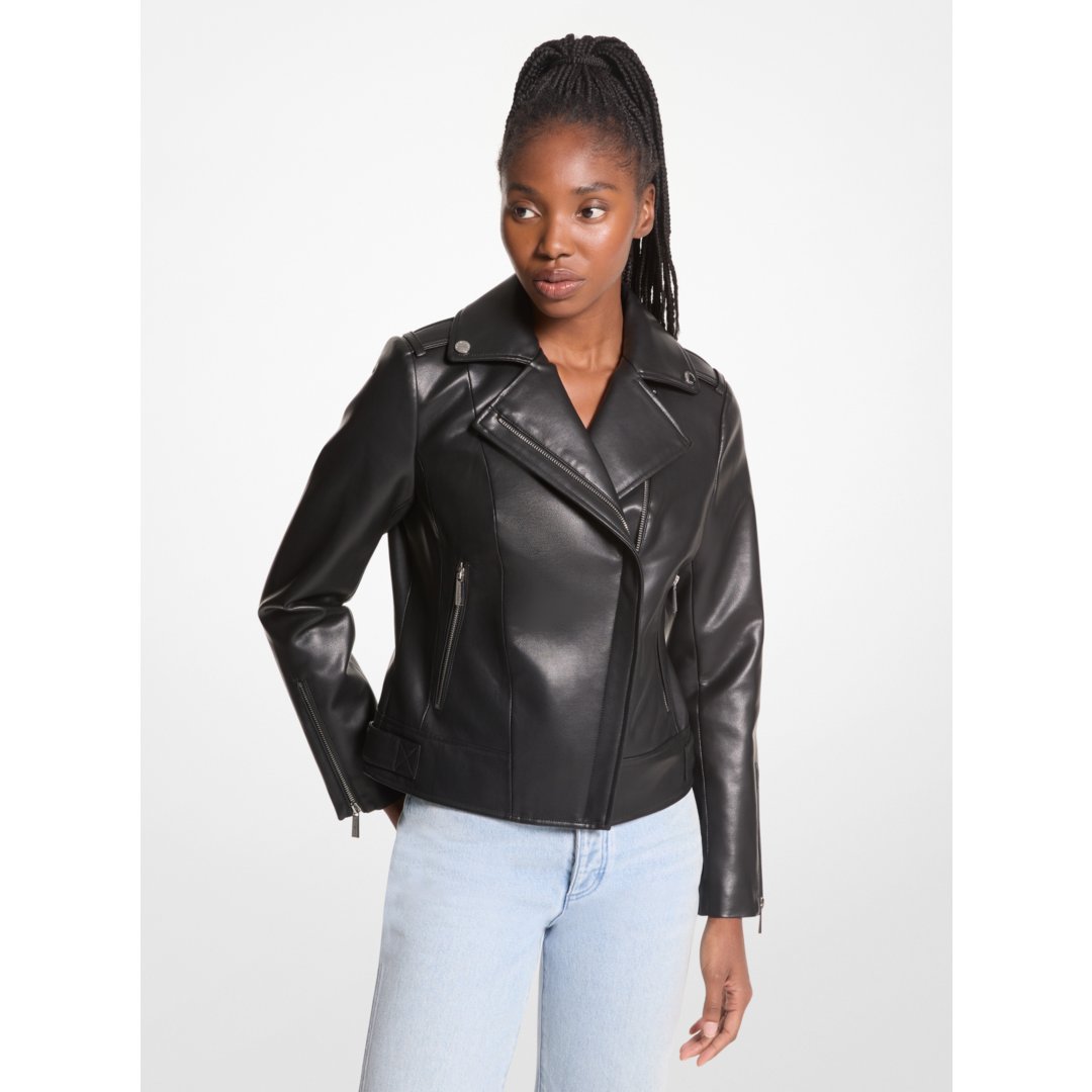 Michael Kors Moto Jacket BLACK