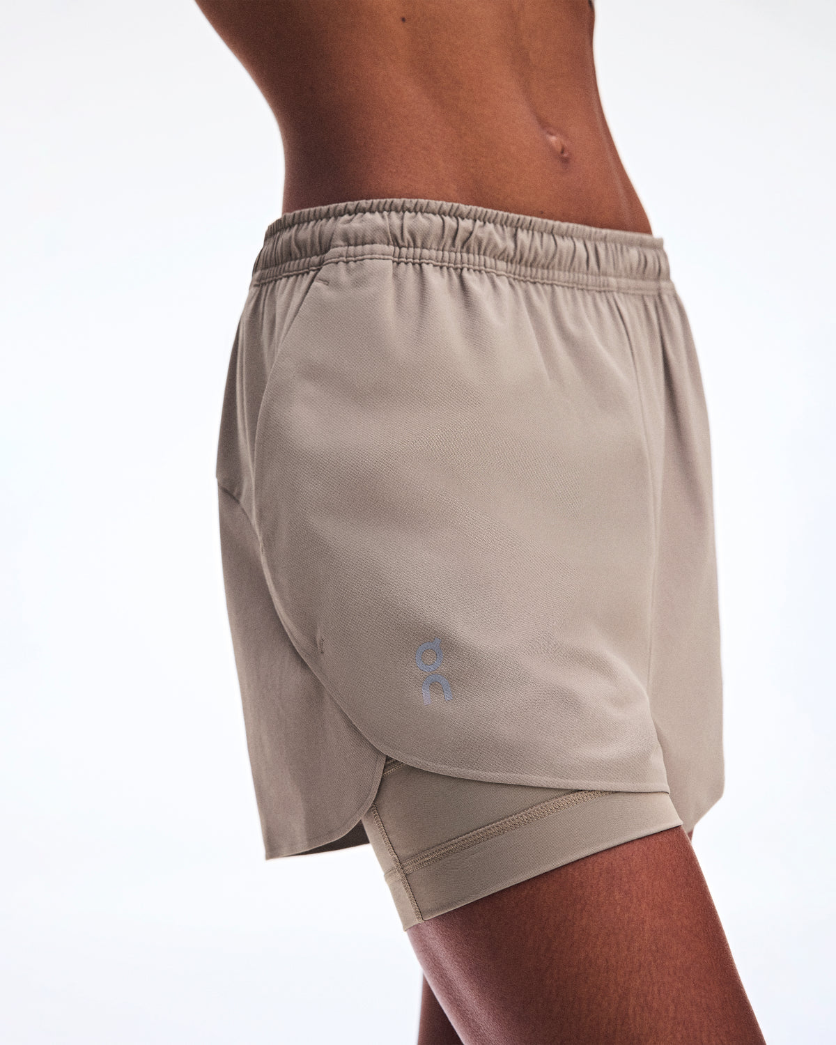 On Train 2-In-1 Shorts Clay (Women'S)