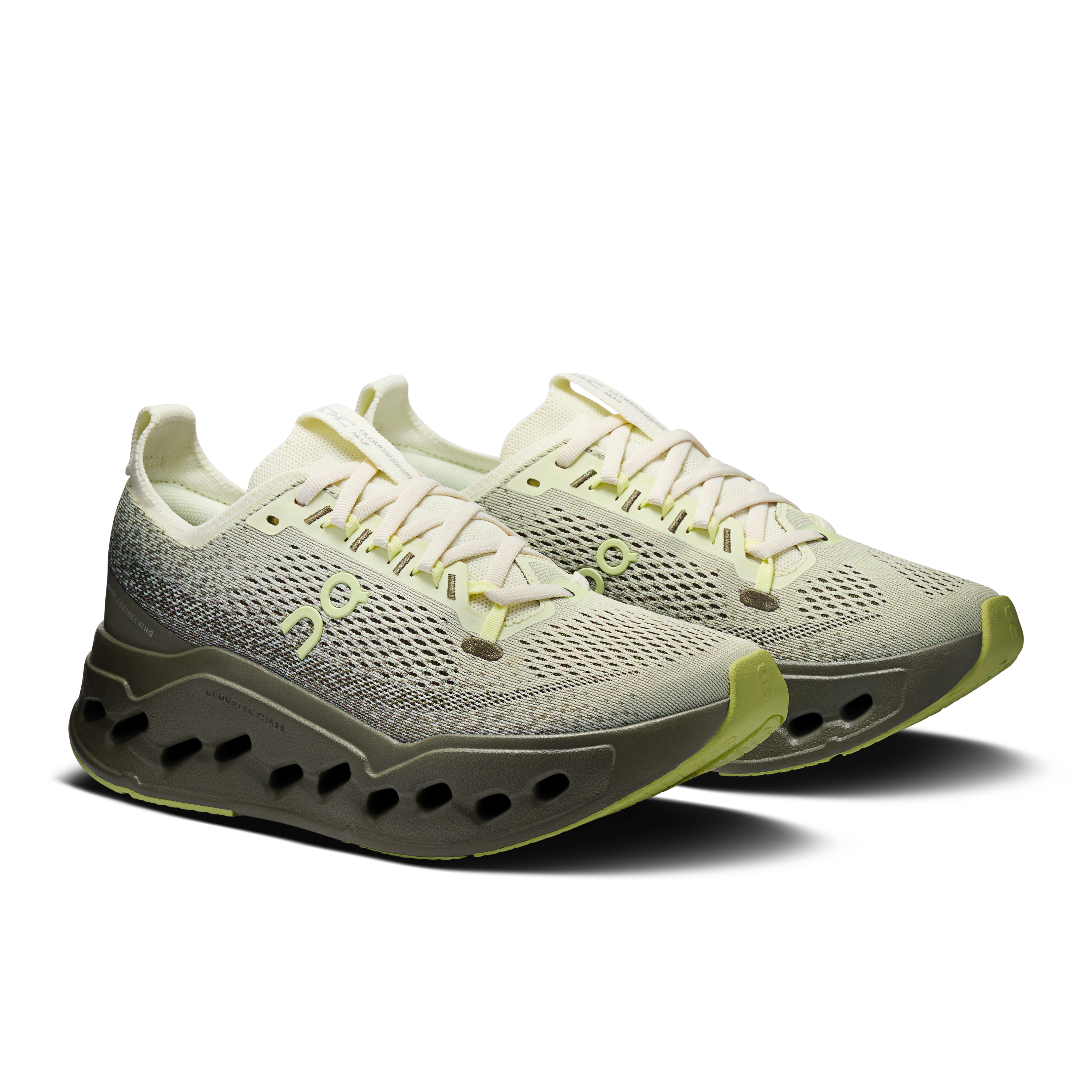 On Cloudsurfer Max Seedling Olive (Women'S)