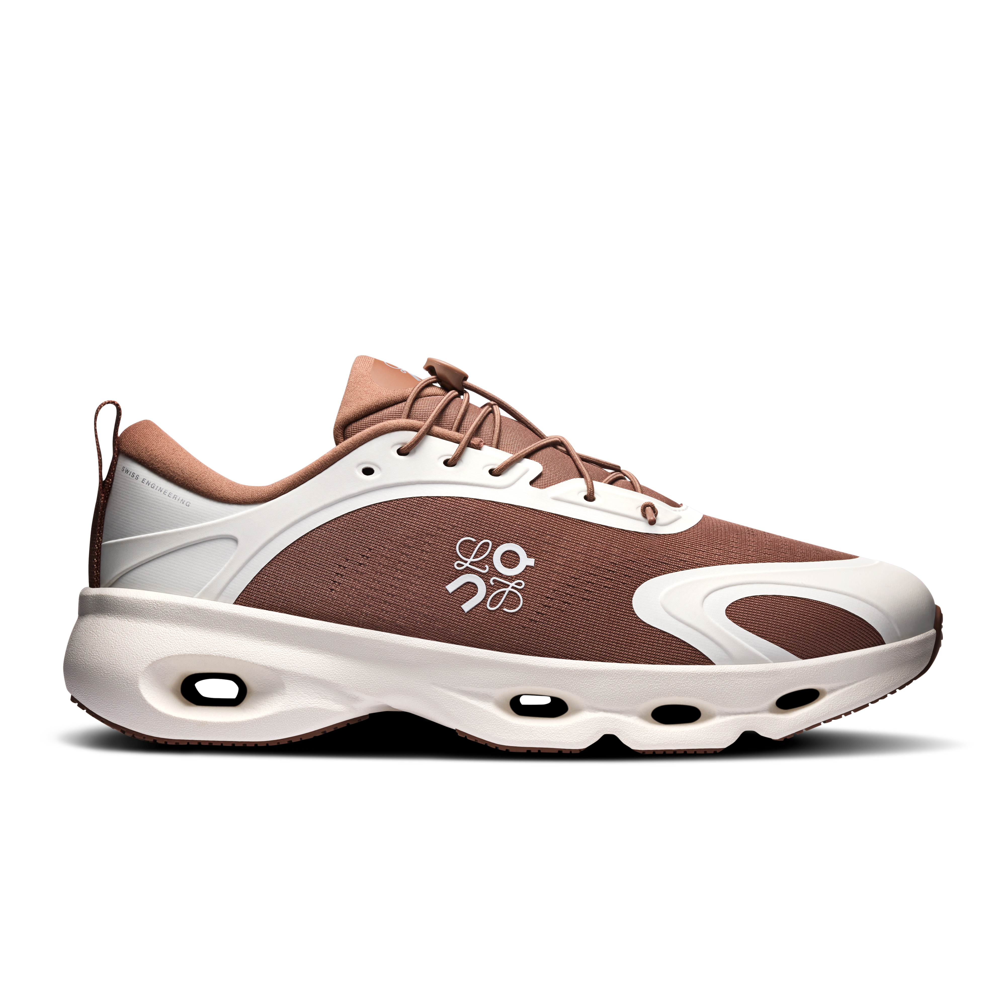 On Cloudsolo Loewe Taupe Eggshell