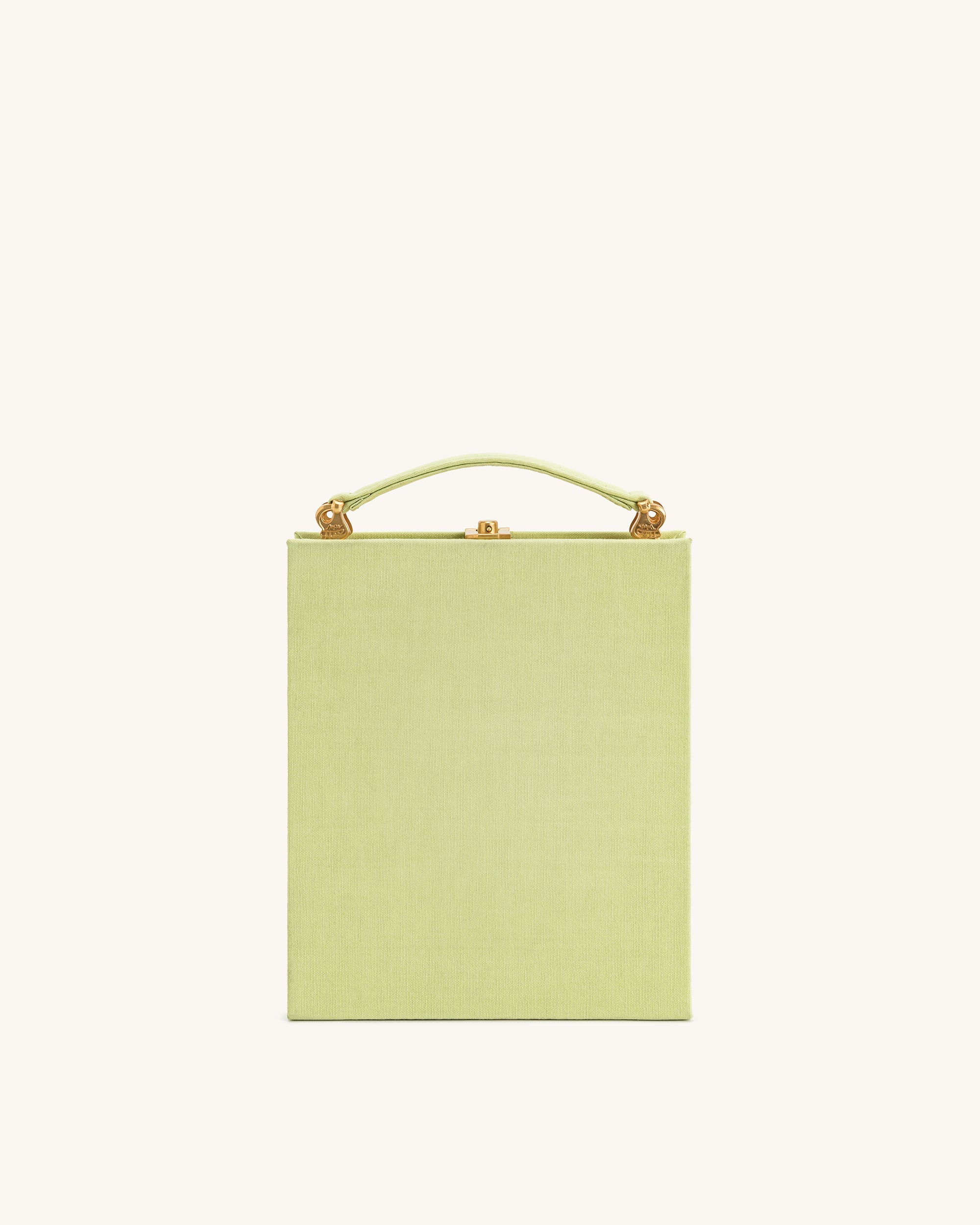 Jw Pei Taya Puppy Pattern Book Shape Clutch Bag Light Green