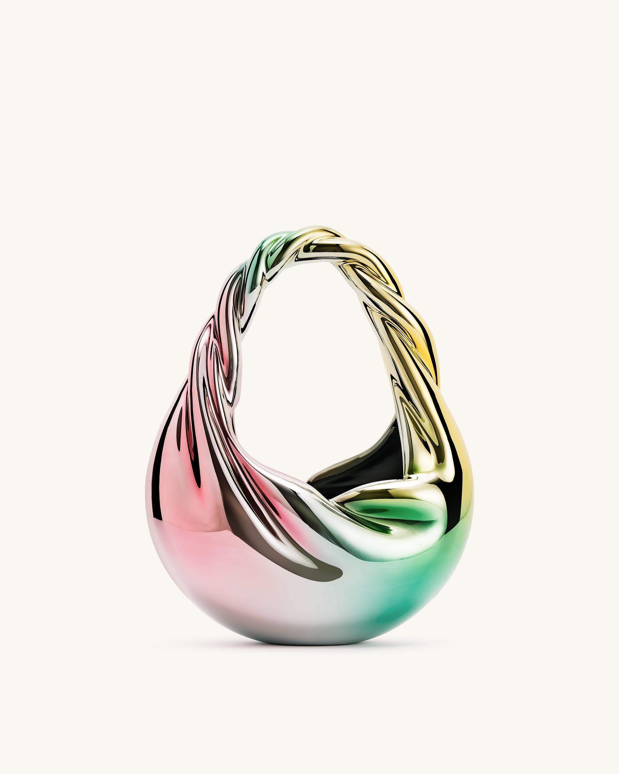 Jw Pei Willow Twist Crescent Top Handle Bag Multicolor