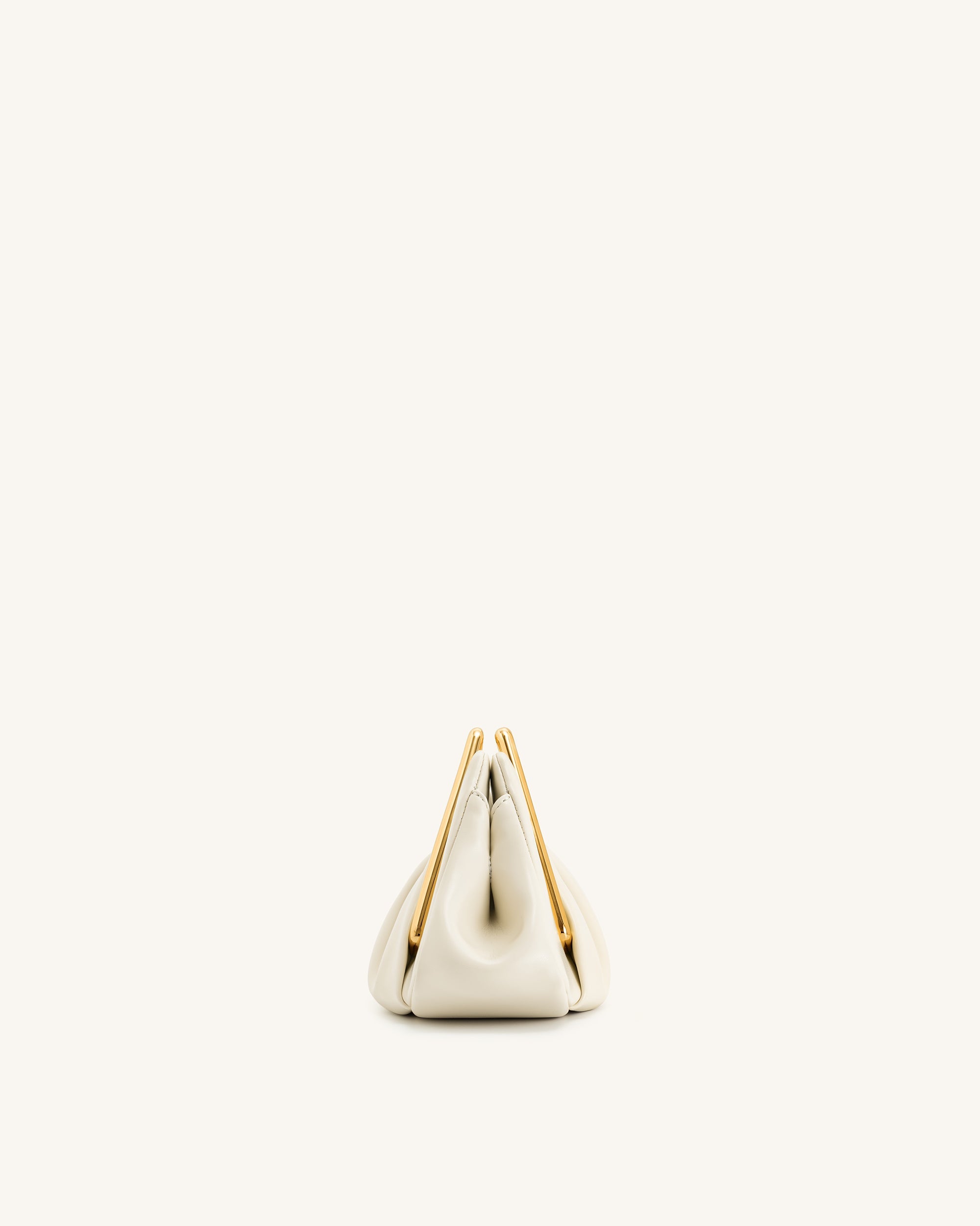 Jw Pei Lila Metal Frame Clutch Ivory