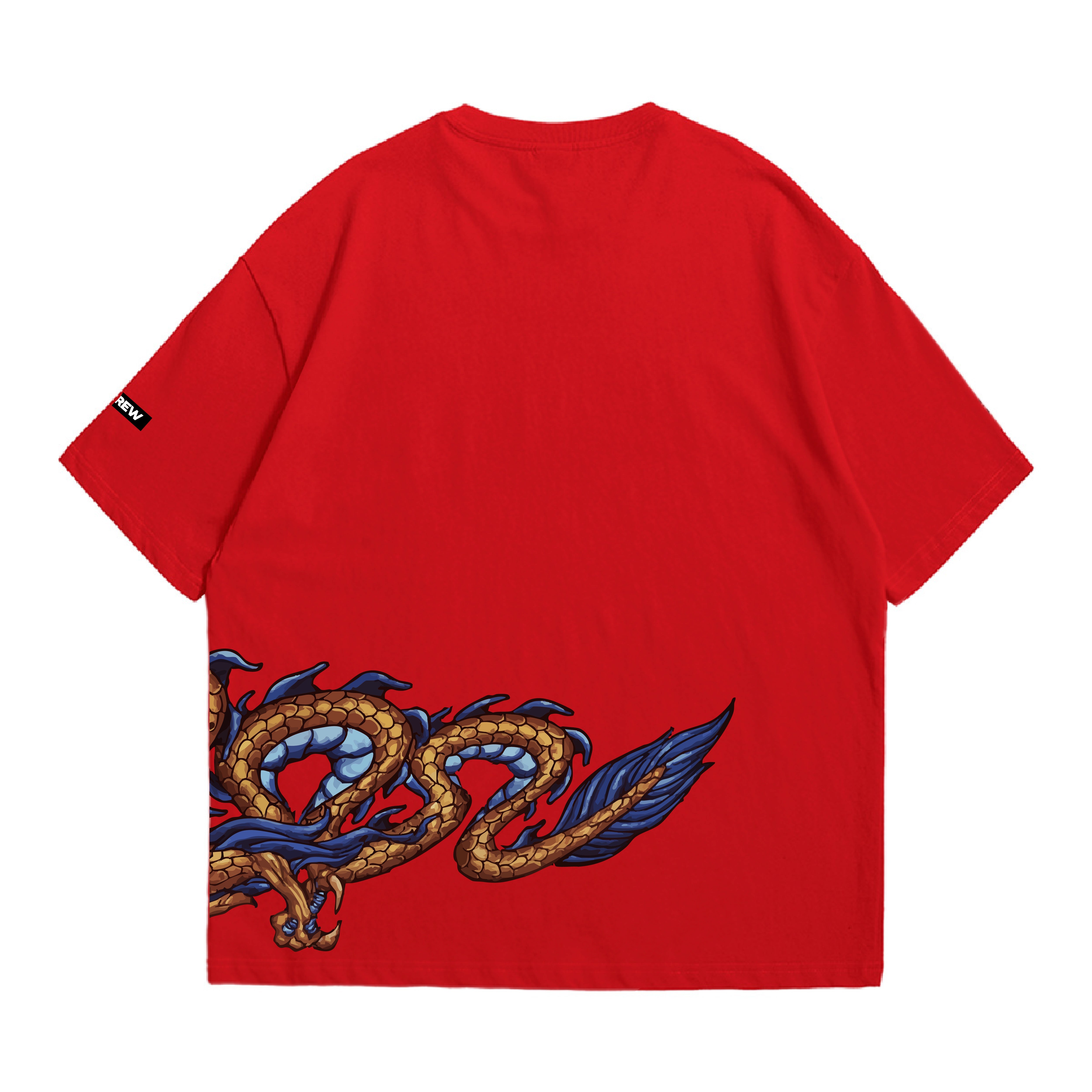 Red eastern dragon T-shirt