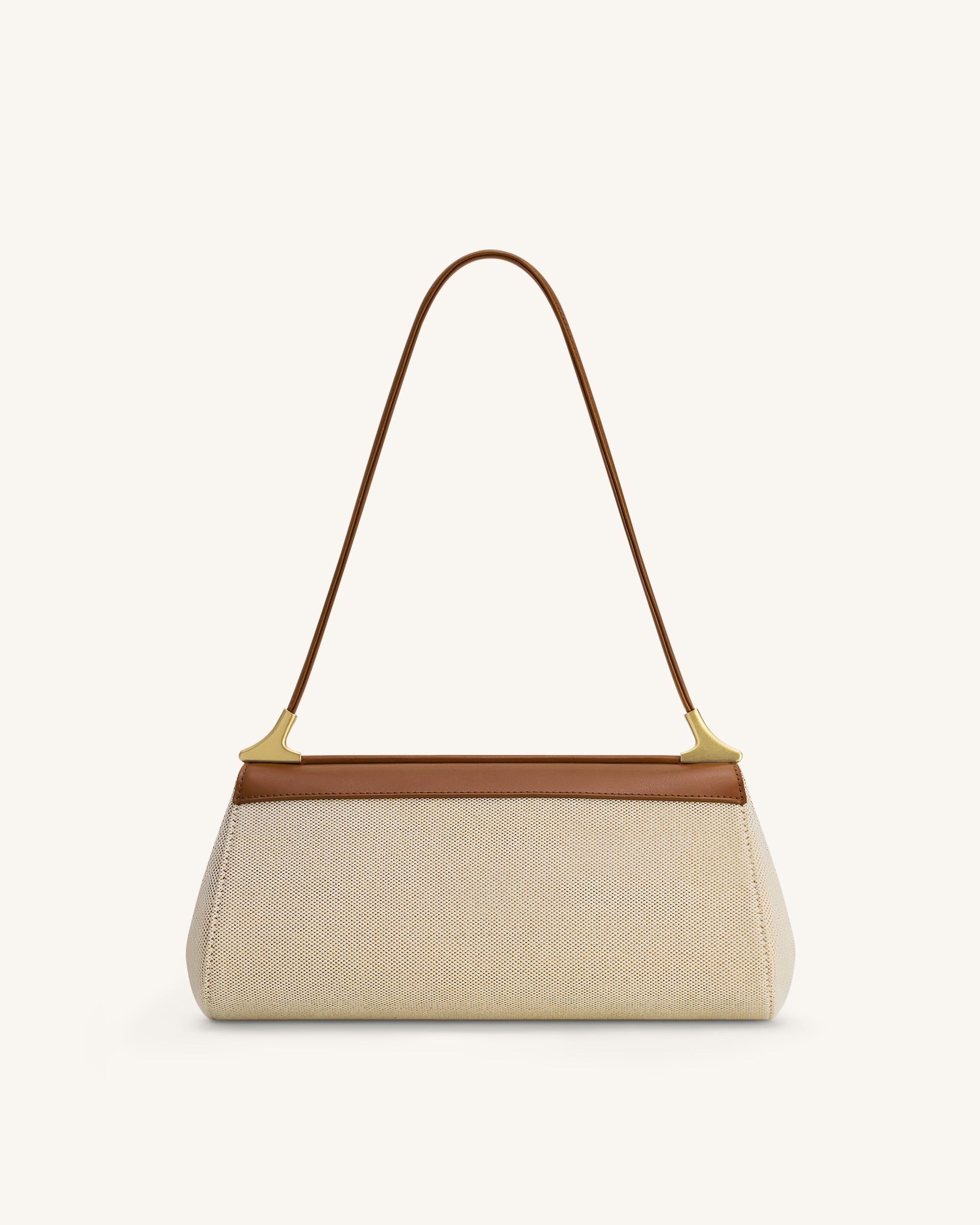 Jw Pei Eloise Shoulder Bag Brown Canvas