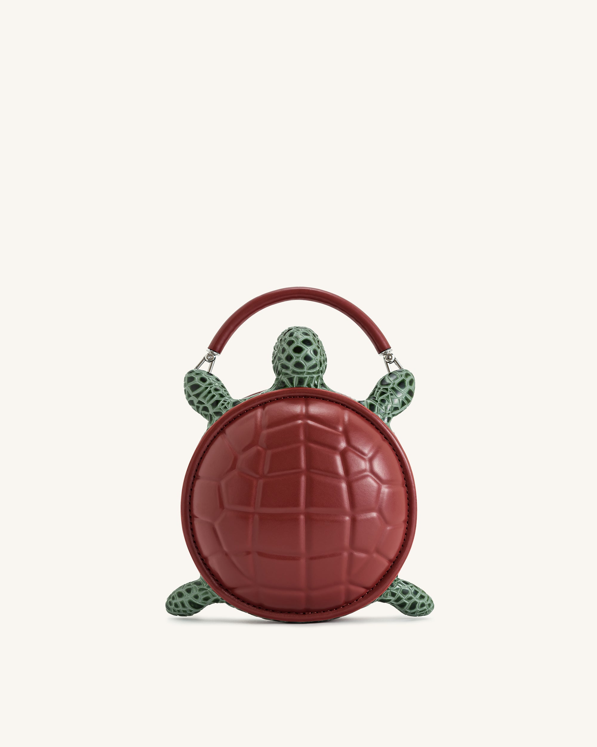 Jw Pei Ava Turtle Shape Handbag Brown