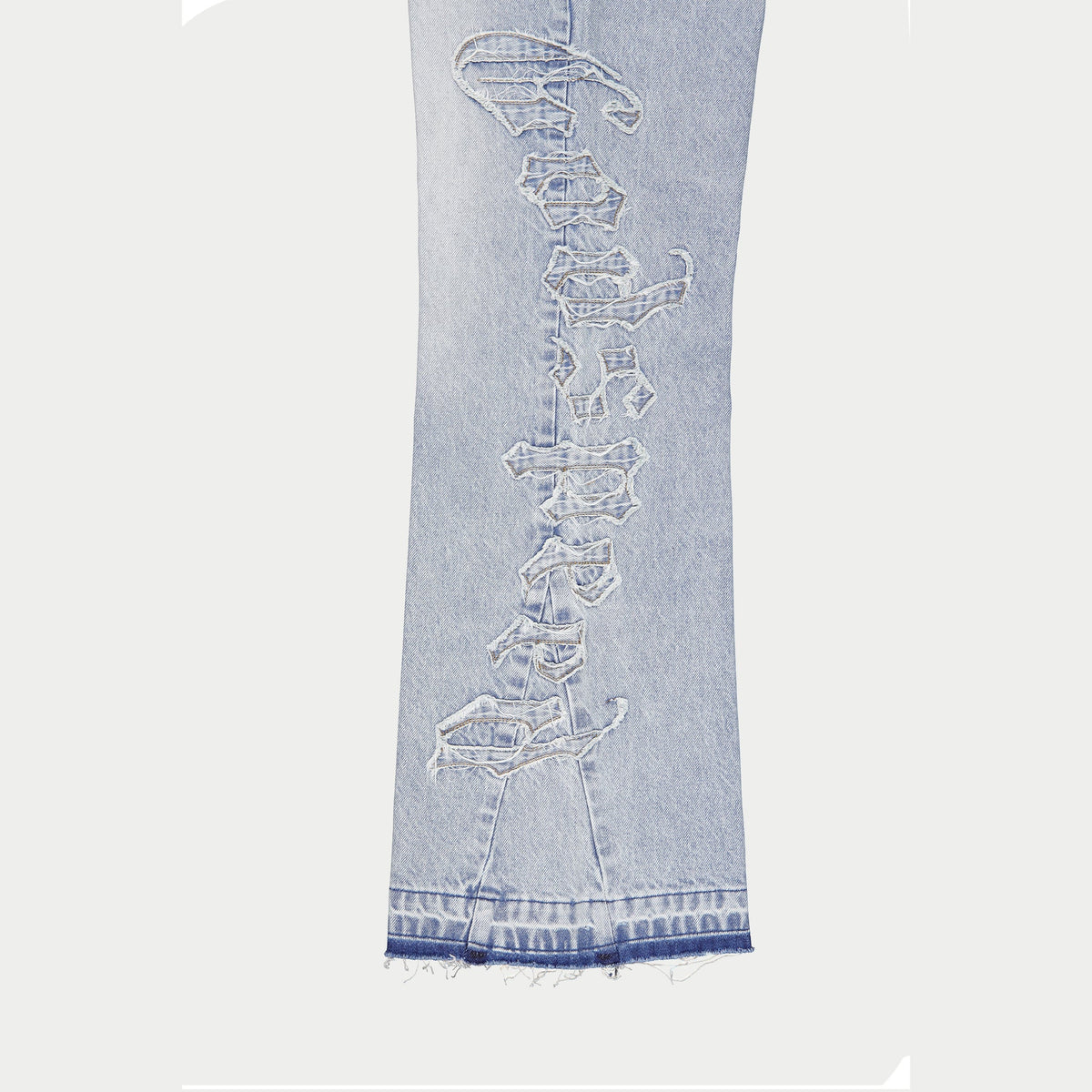 Godspeed Og Logo Flared Denim Stitched (Blue)