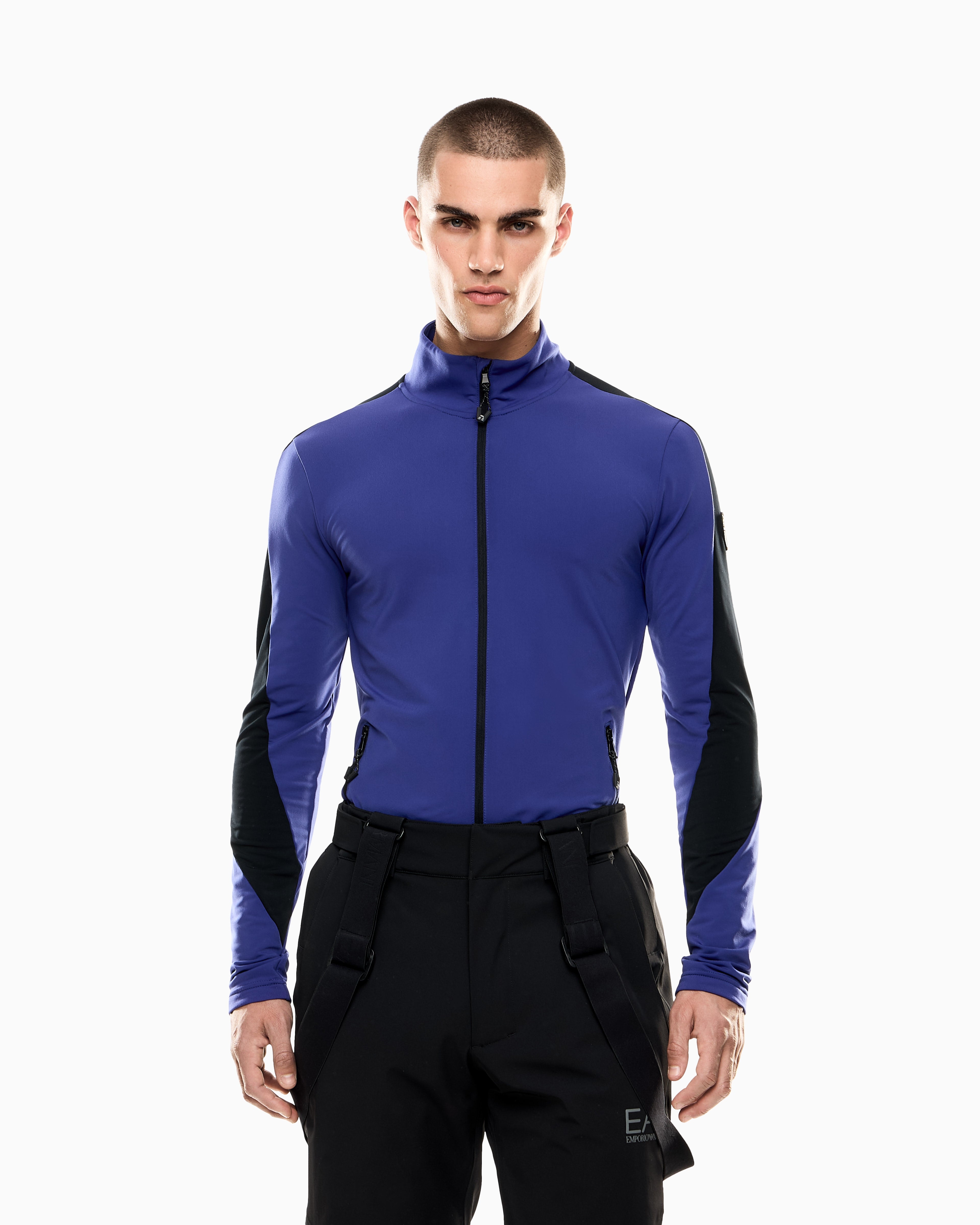 EA7 Technical ski fleece in Powerstretch technical fabric