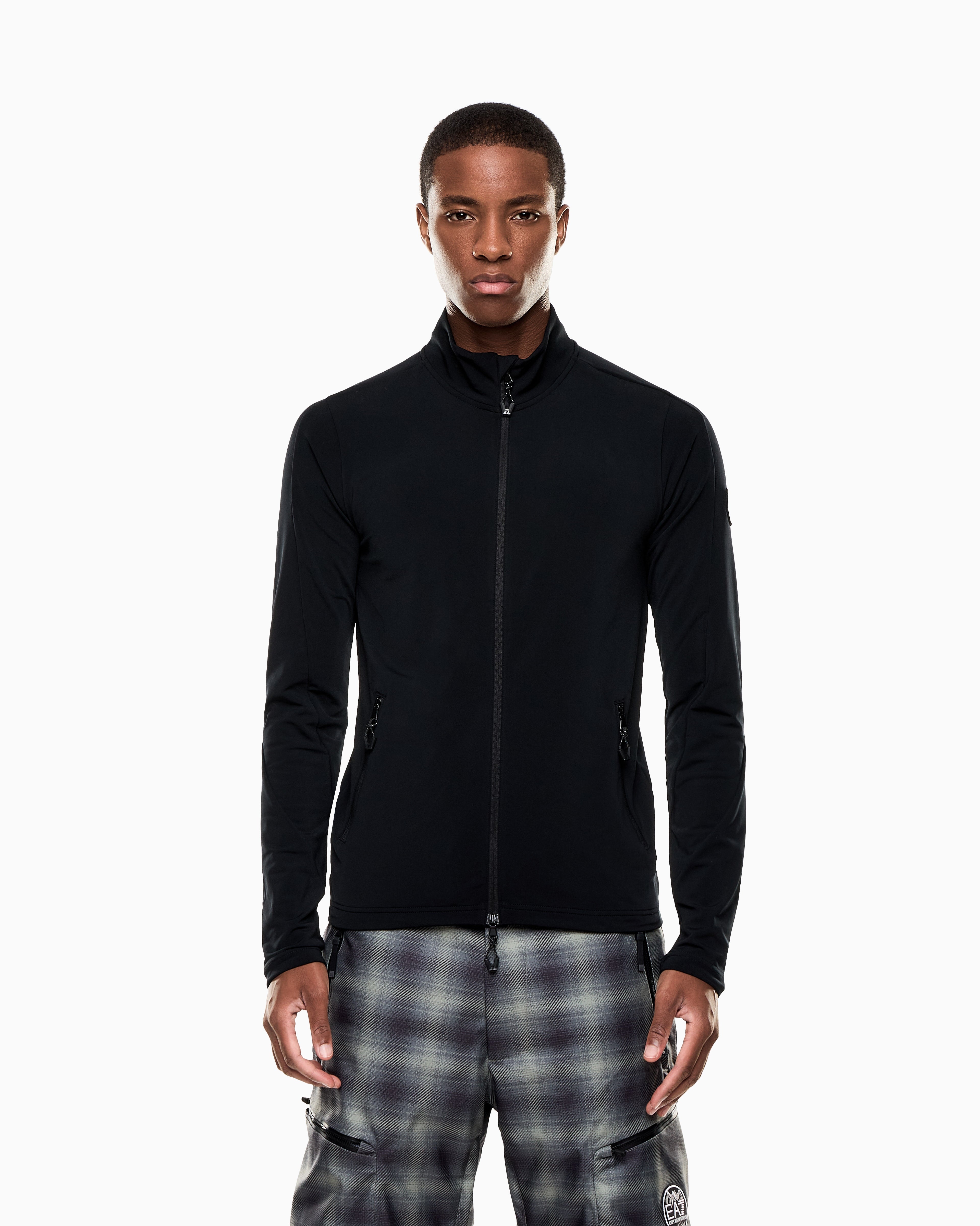 EA7 Technical ski fleece in Powerstretch technical fabric