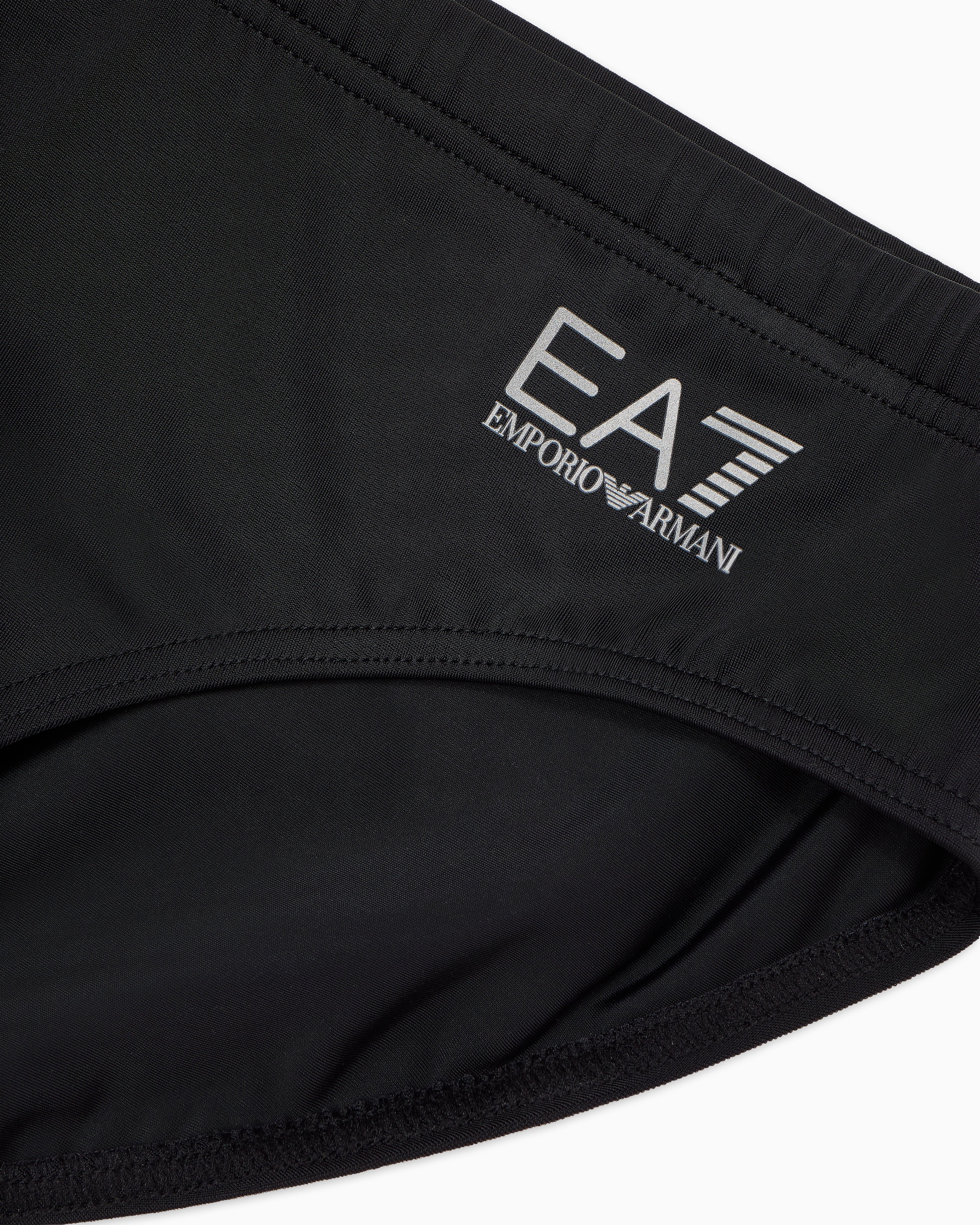 EA7 Swimming briefs with an elastic waist and drawstring