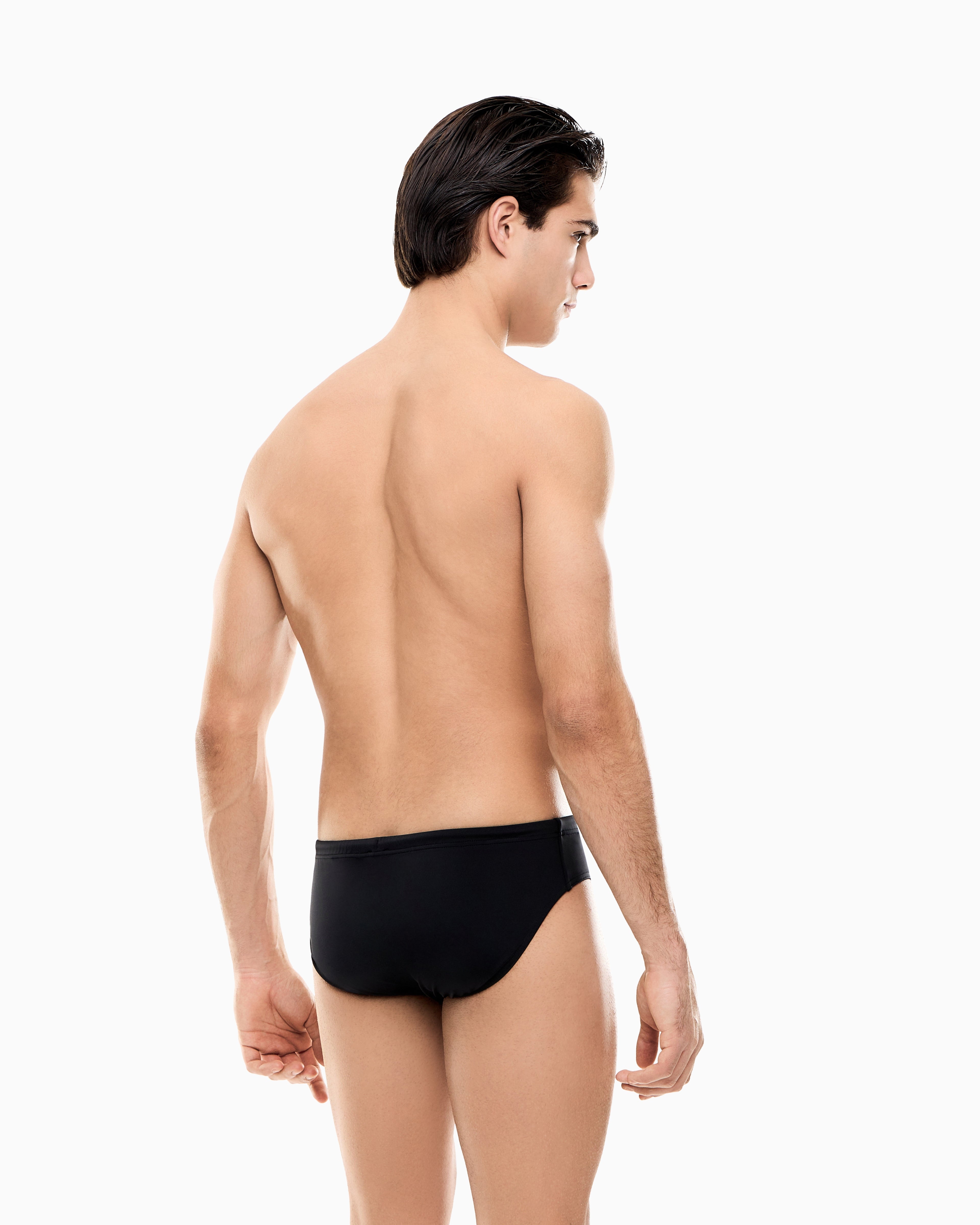 EA7 Swimming briefs with an elastic waist and drawstring