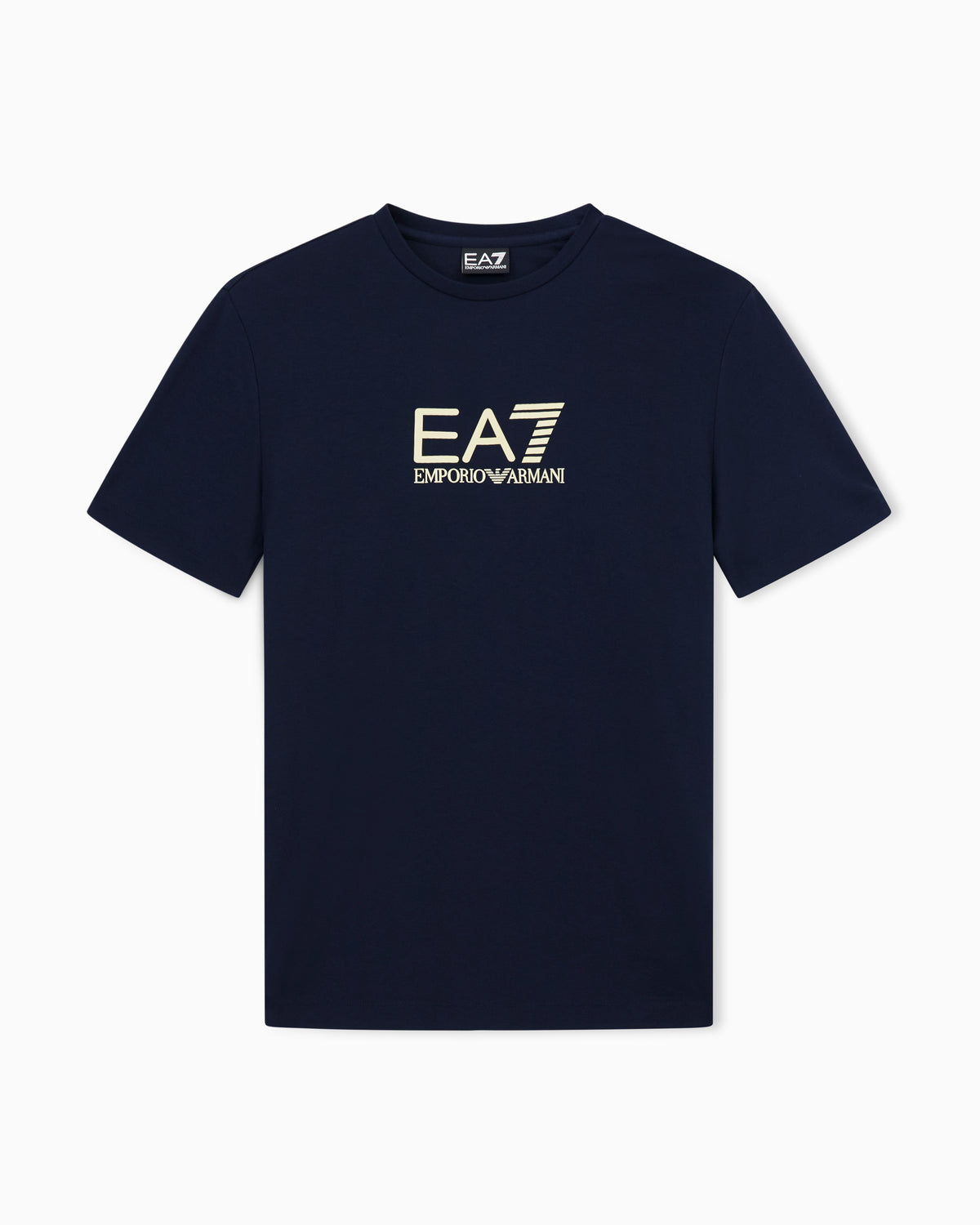 EA7 Gold Label viscose-blend crew-neck T-shirt