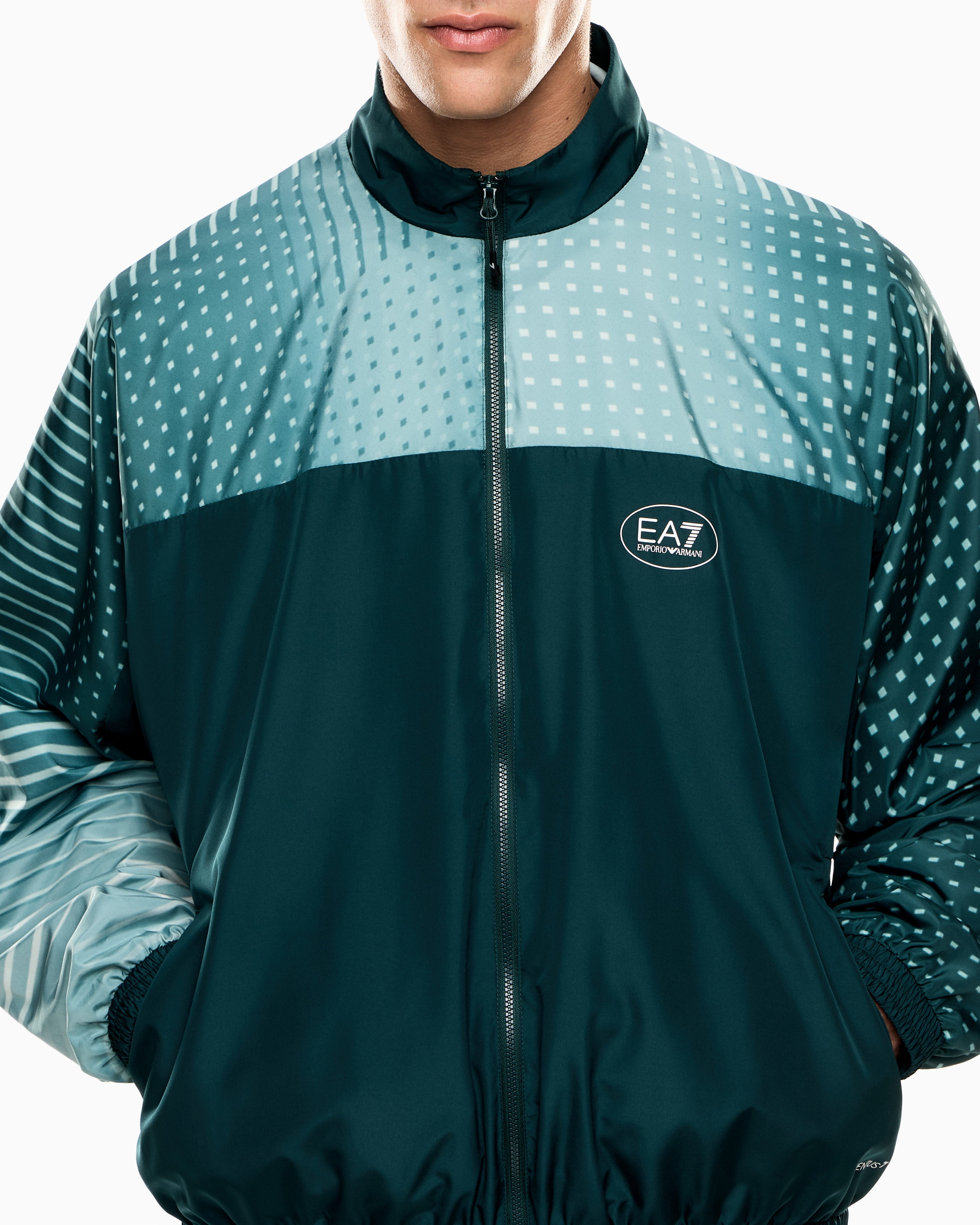 EA7 Tennis Pro tracksuit in VENTUS7 technical fabric with print