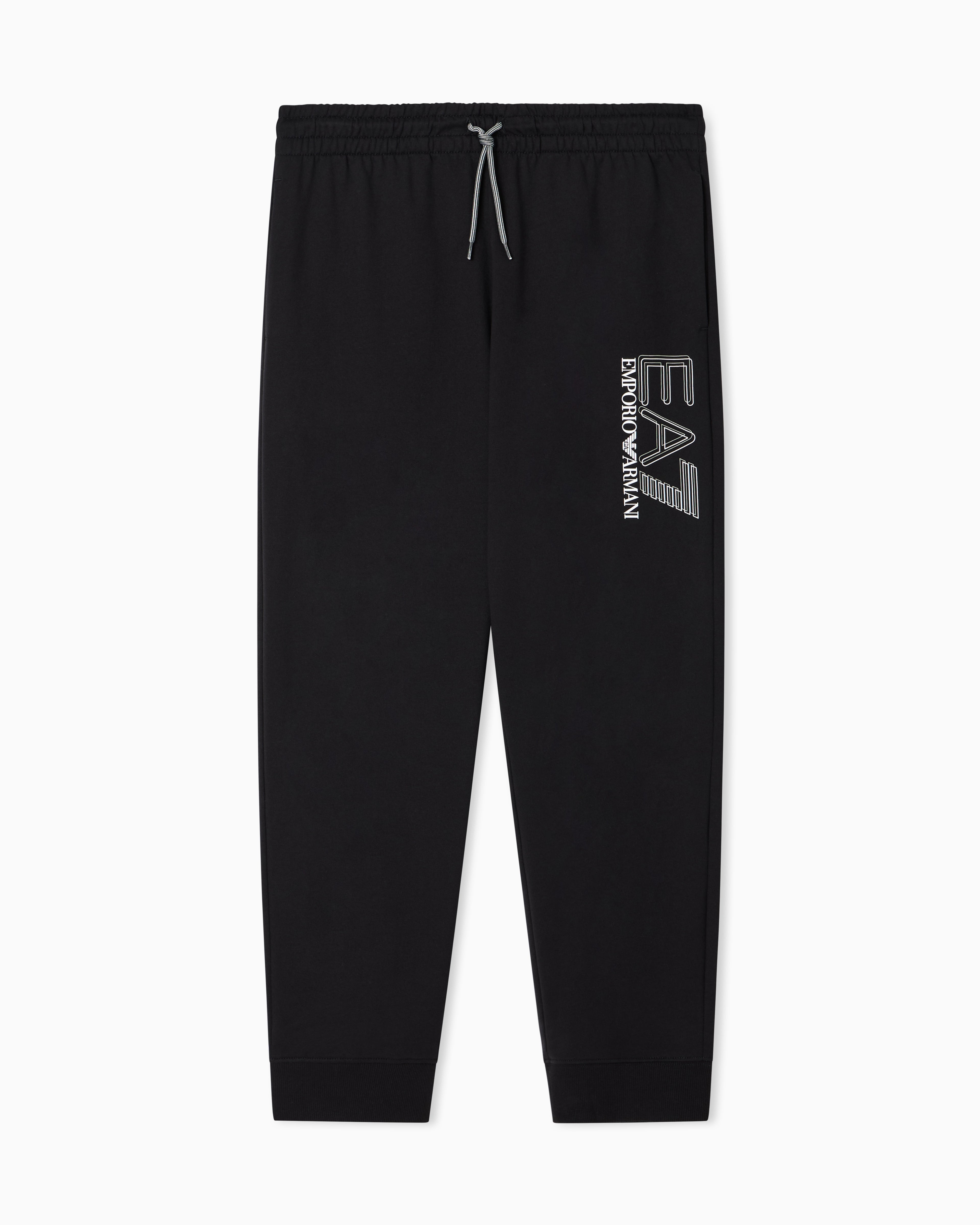 EA7 Visibility cotton crew-neck sweatshirt