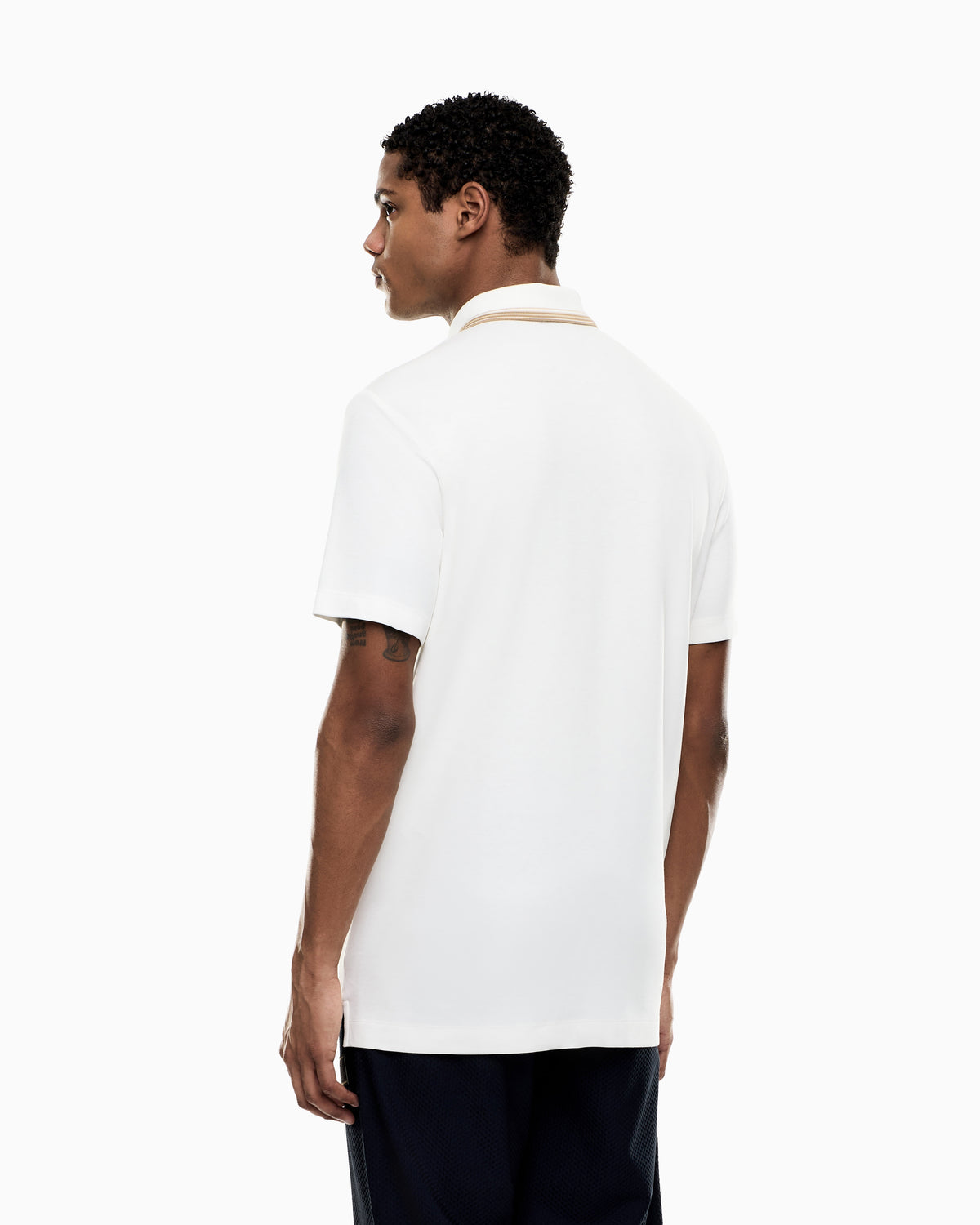EA7 Premium Label jersey polo shirt