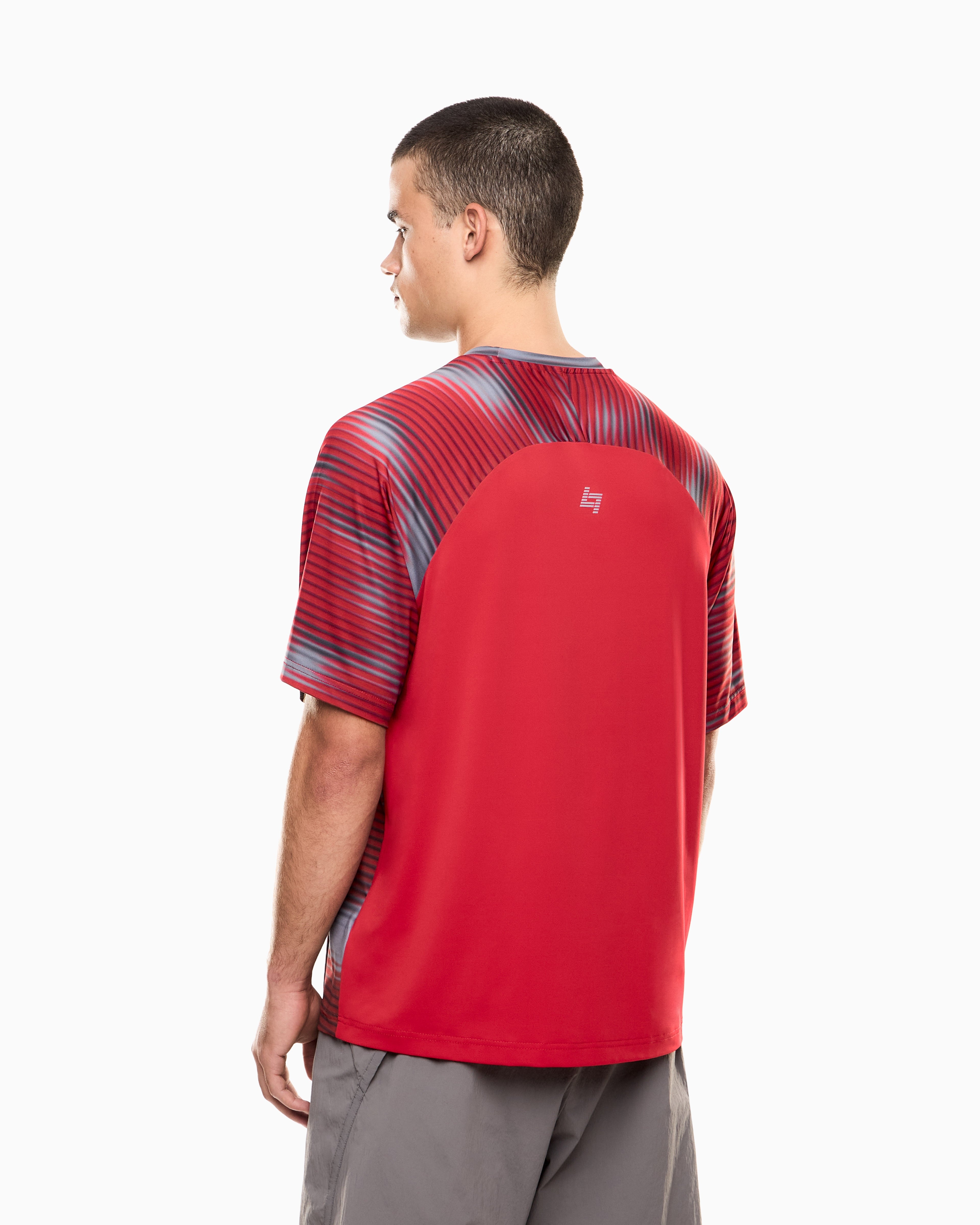 EA7 Dynamic Athlete printed T-shirt in VENTUS7 technical fabric