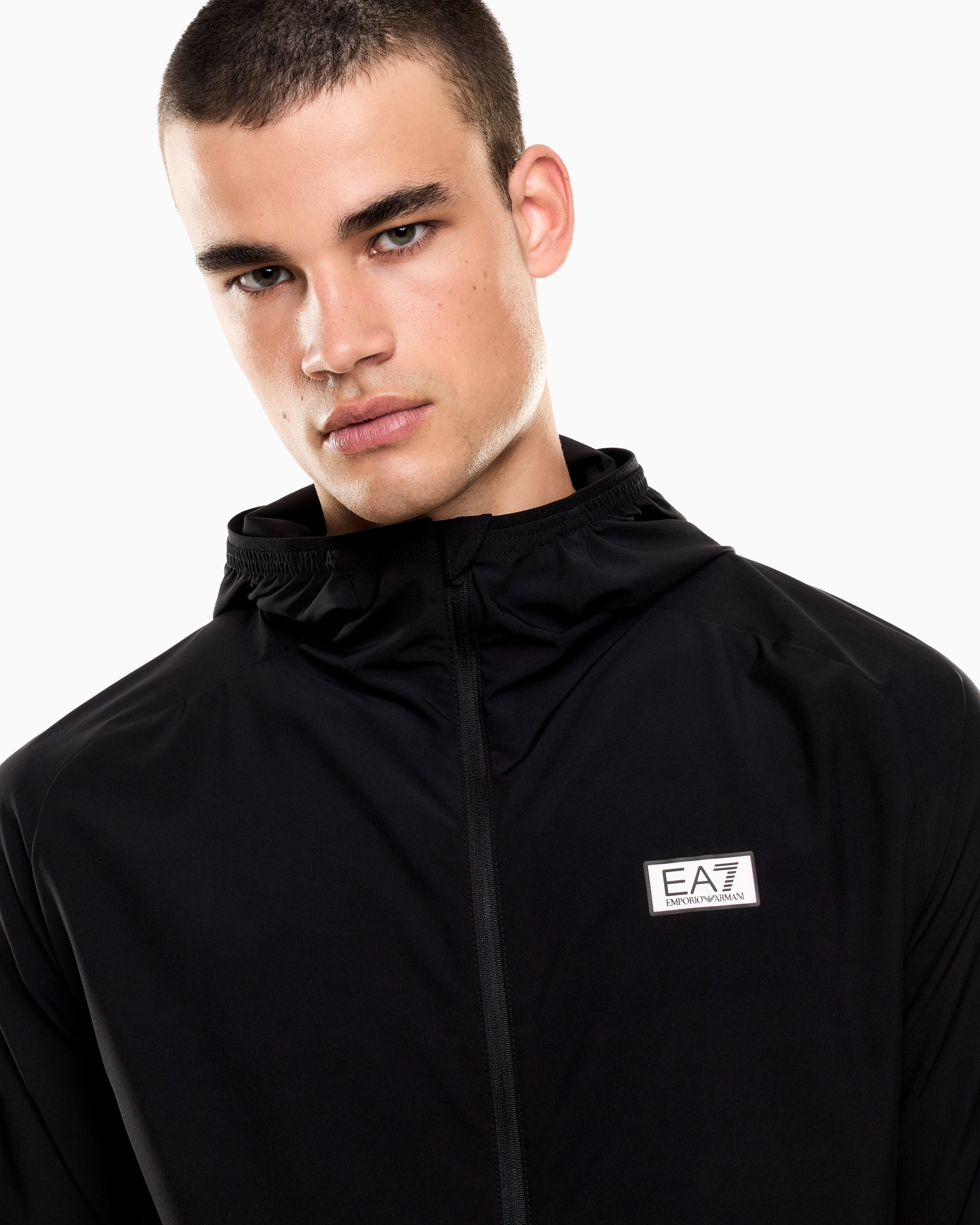 EA7 Dynamic Athlete zip-up sweatshirt in VENTUS7 technical fabric