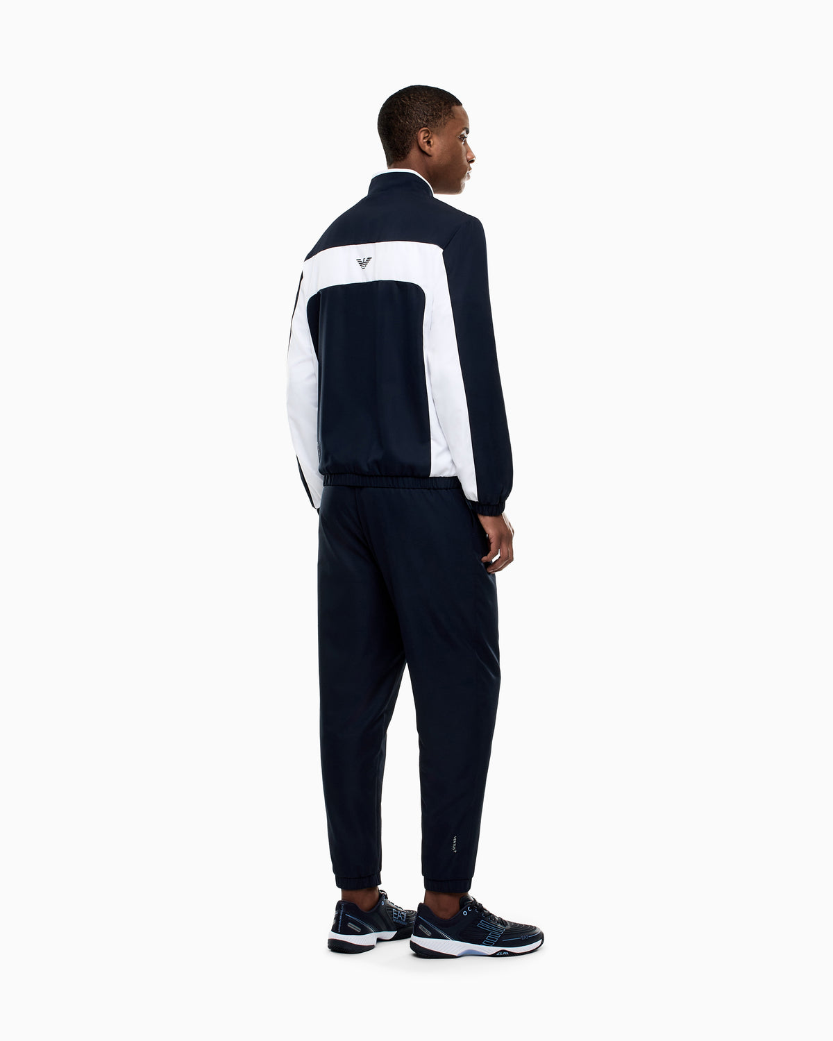 EA7 Pro tennis tracksuit in VENTUS7 colour block technical fabric