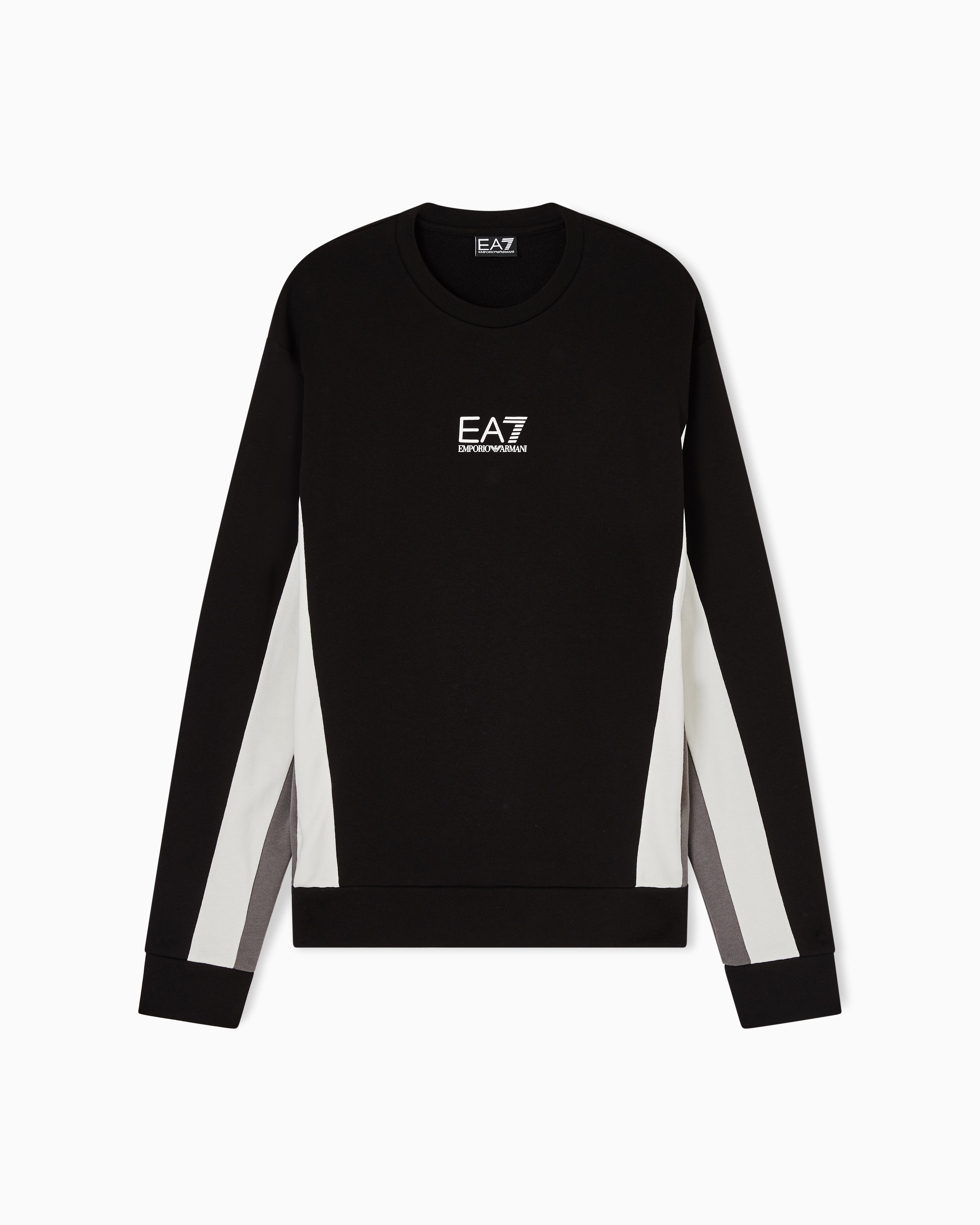 EA7 Summer Block pure cotton sweatshirt