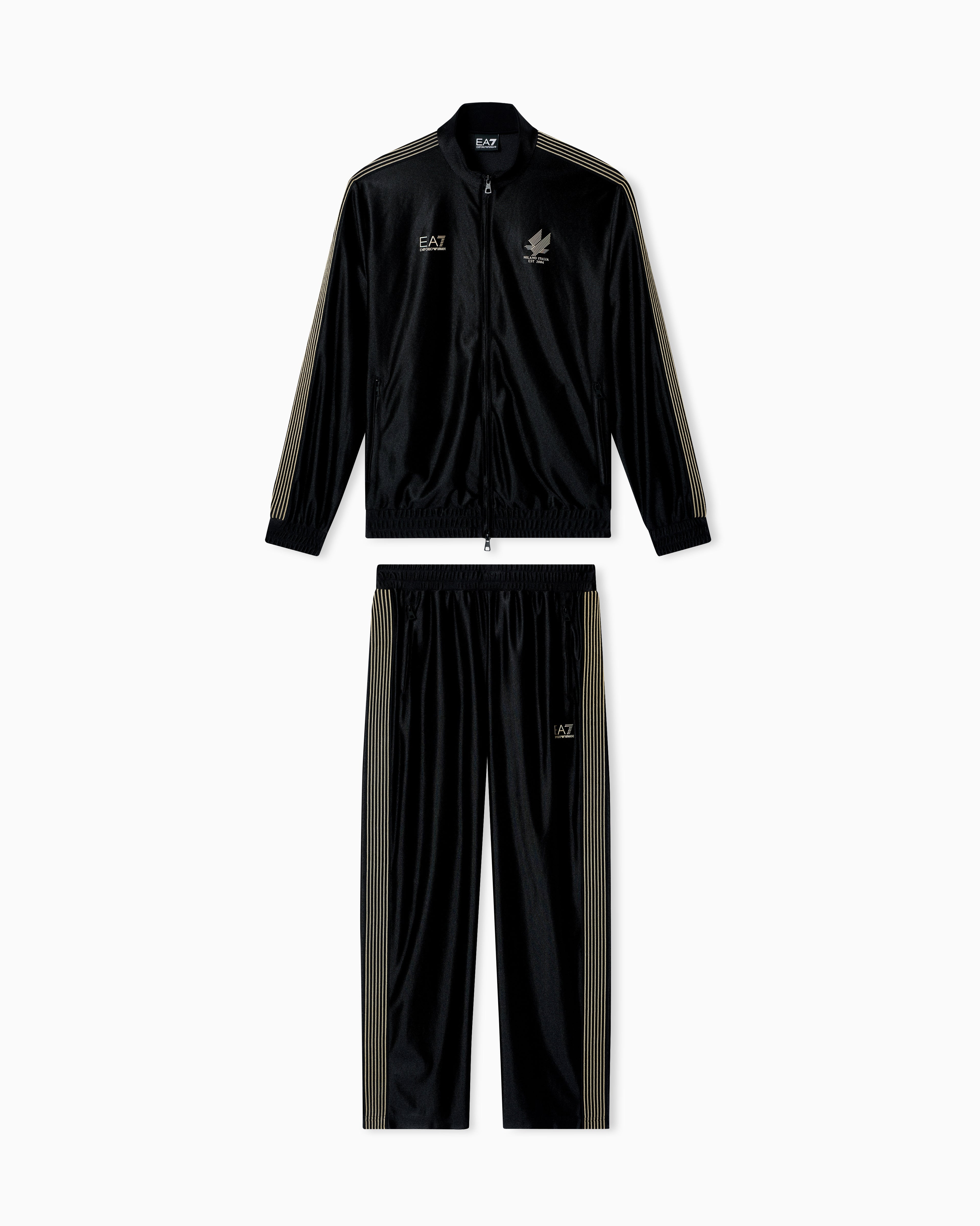 EA7 Soccer technical-fabric tracksuit
