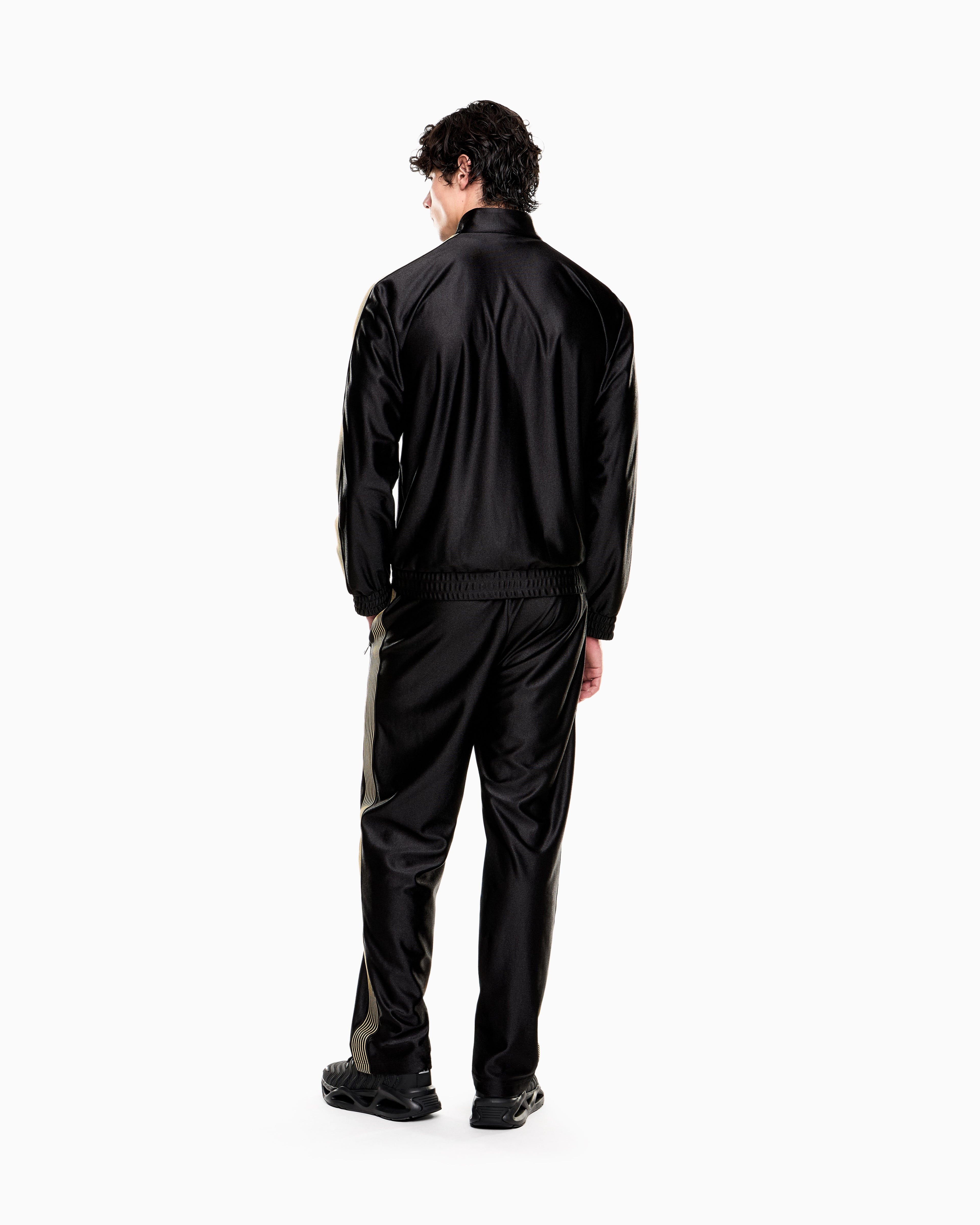EA7 Soccer technical-fabric tracksuit