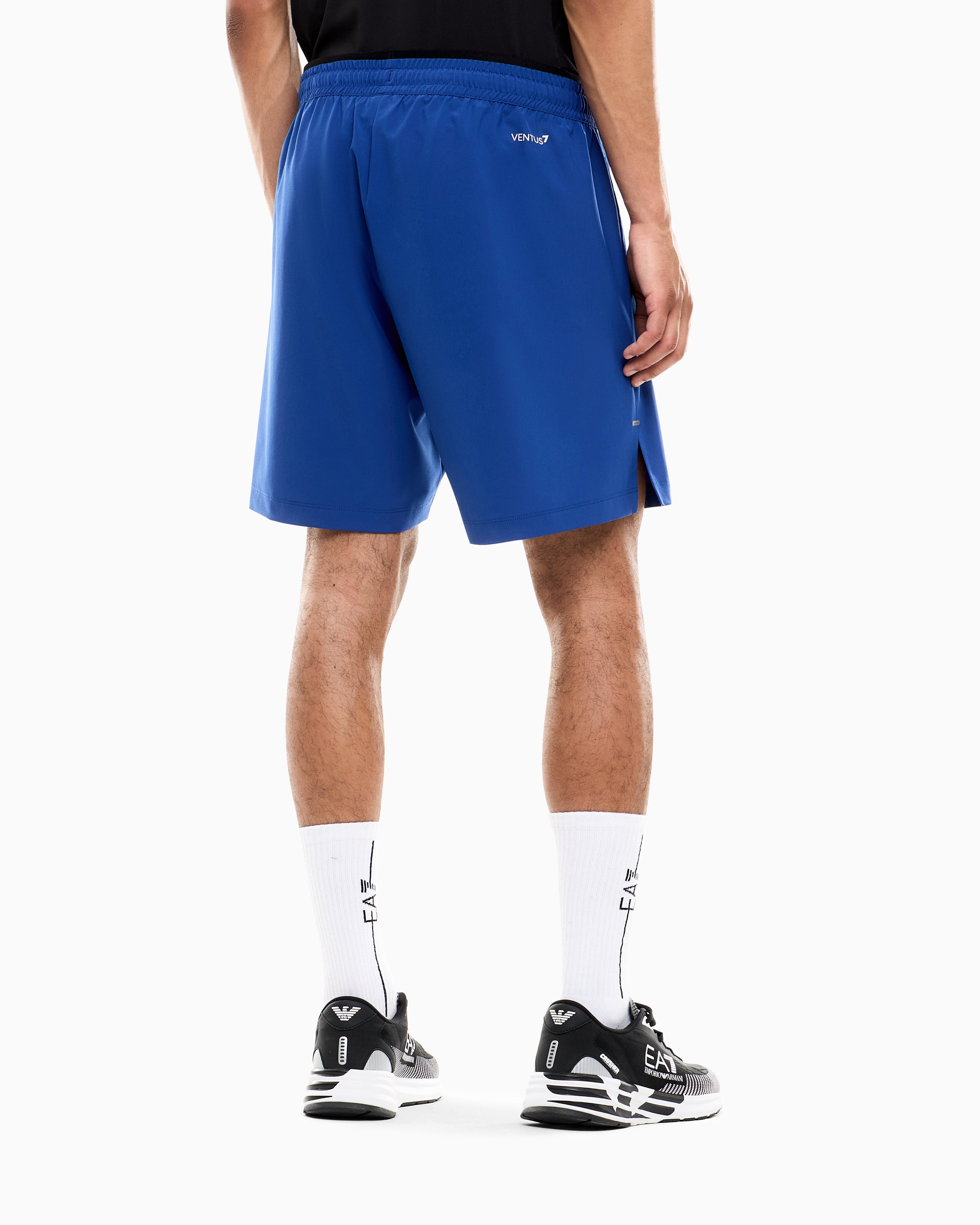 EA7 Tennis Pro shorts in VENTUS7 technical fabric