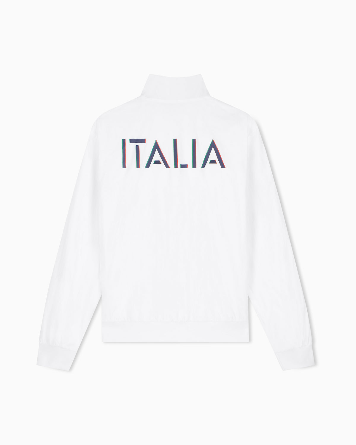 EA7 Italian Spirit nylon zip-up sweatshirt