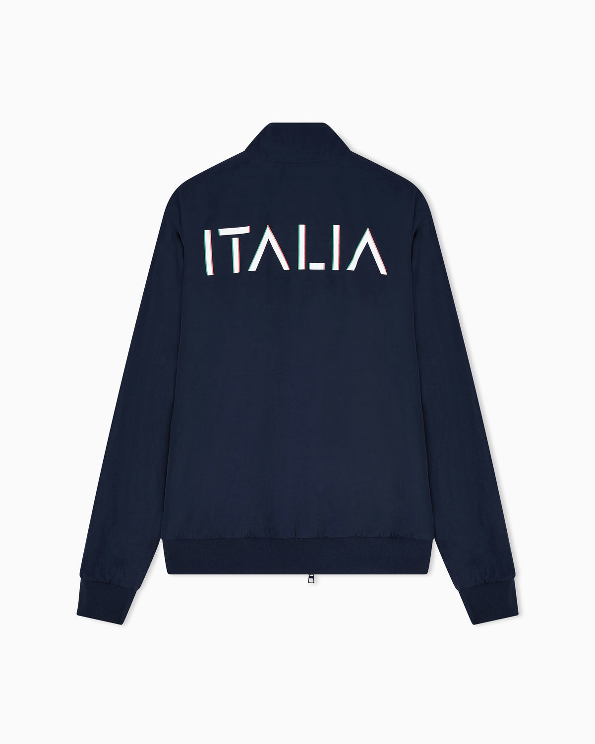 EA7 Italian Spirit nylon zip-up sweatshirt